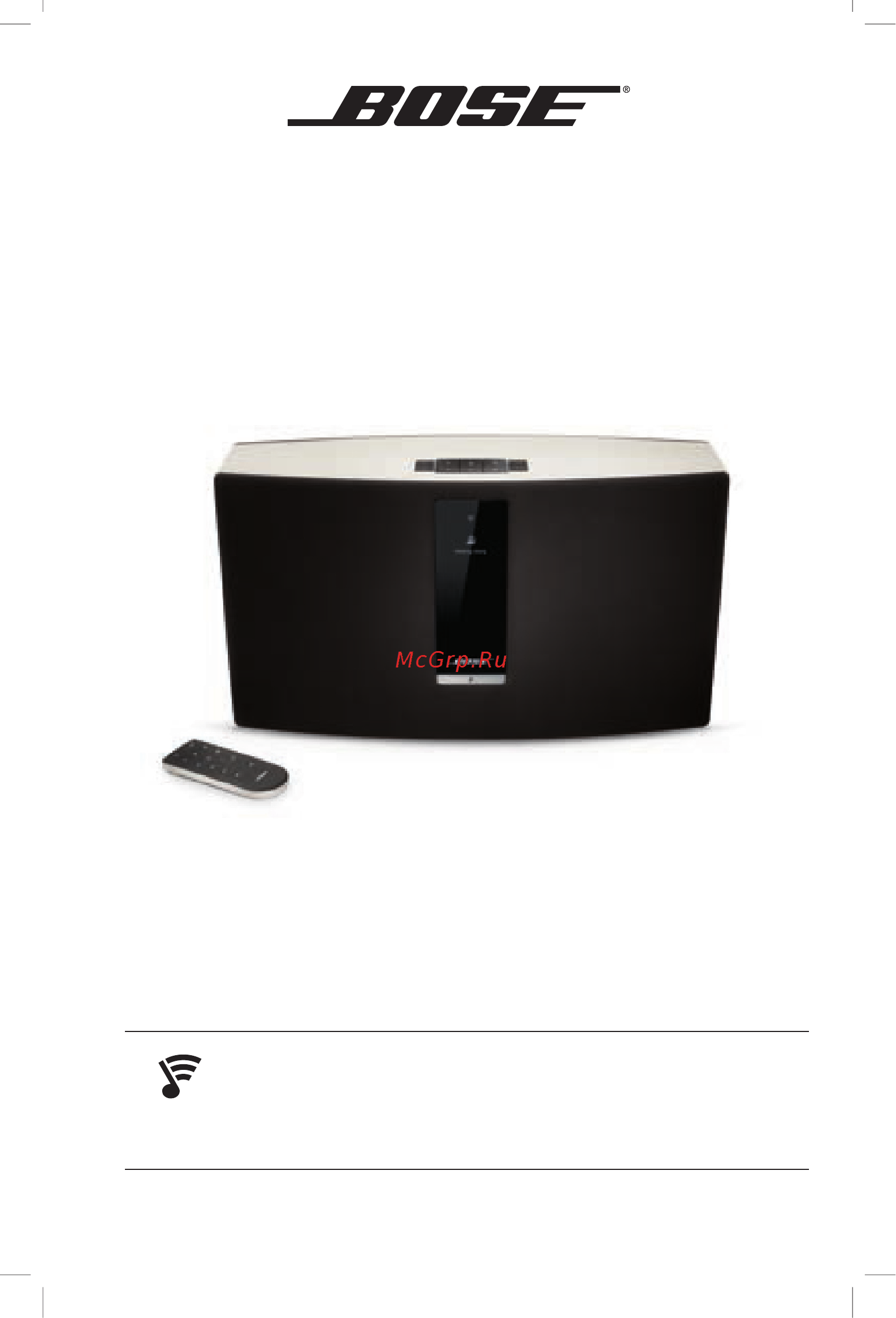 Bose SoundTouch 30 II White Инструкция по эксплуатации онлайн