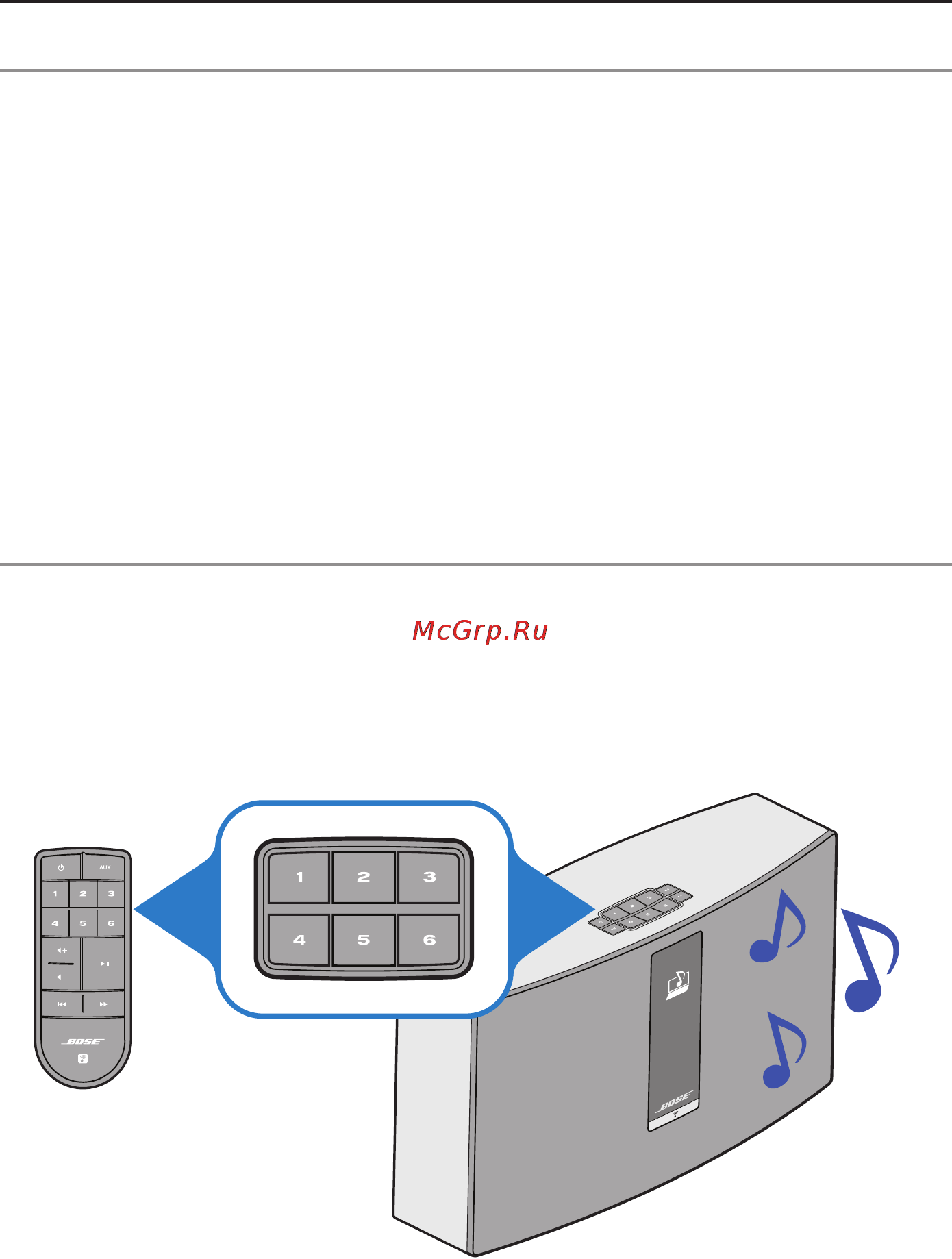 Bose SoundTouch 30 II White [17/26] Воспроизведение пресета