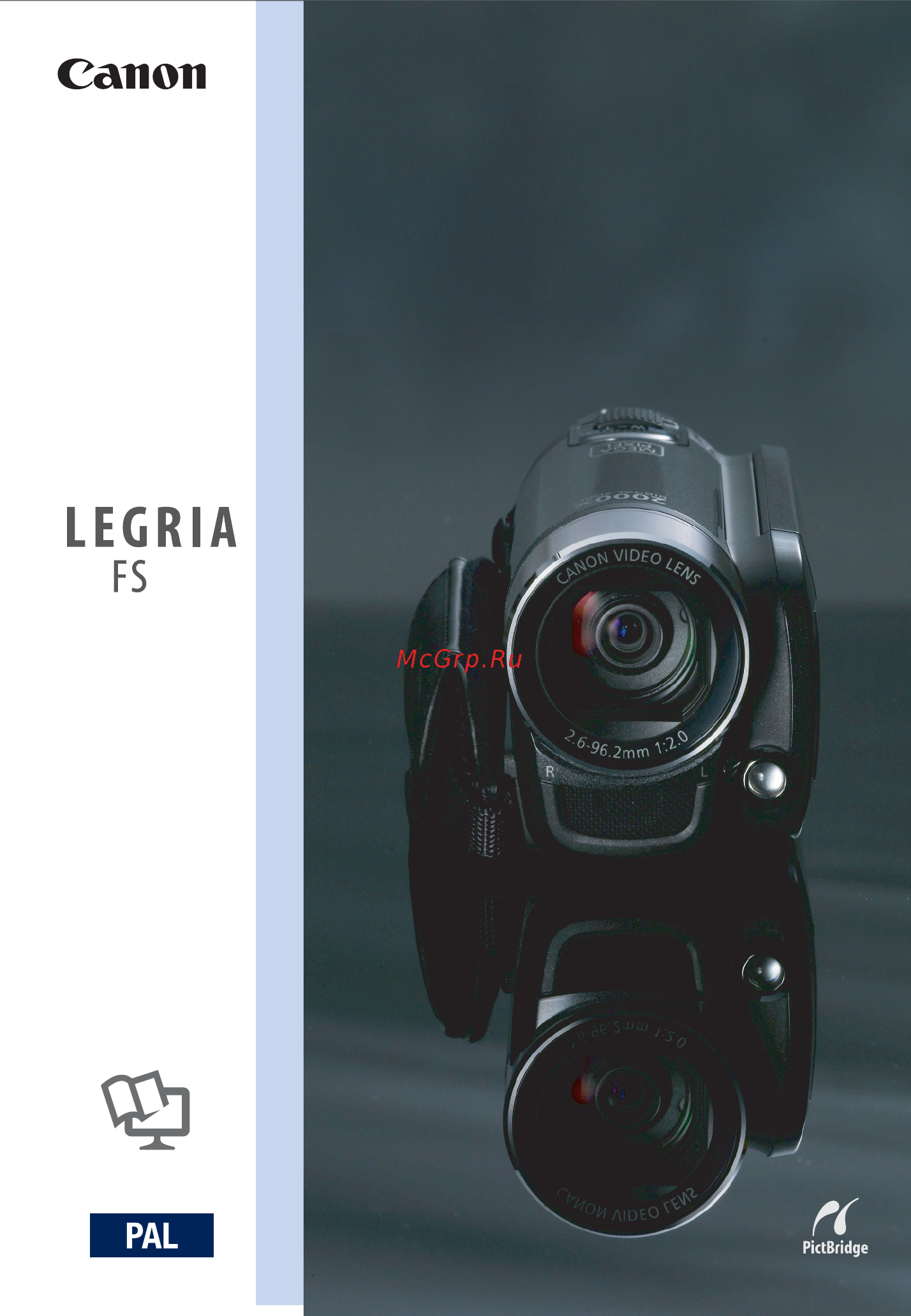 Canon Legria FS19 Инструкция по эксплуатации онлайн