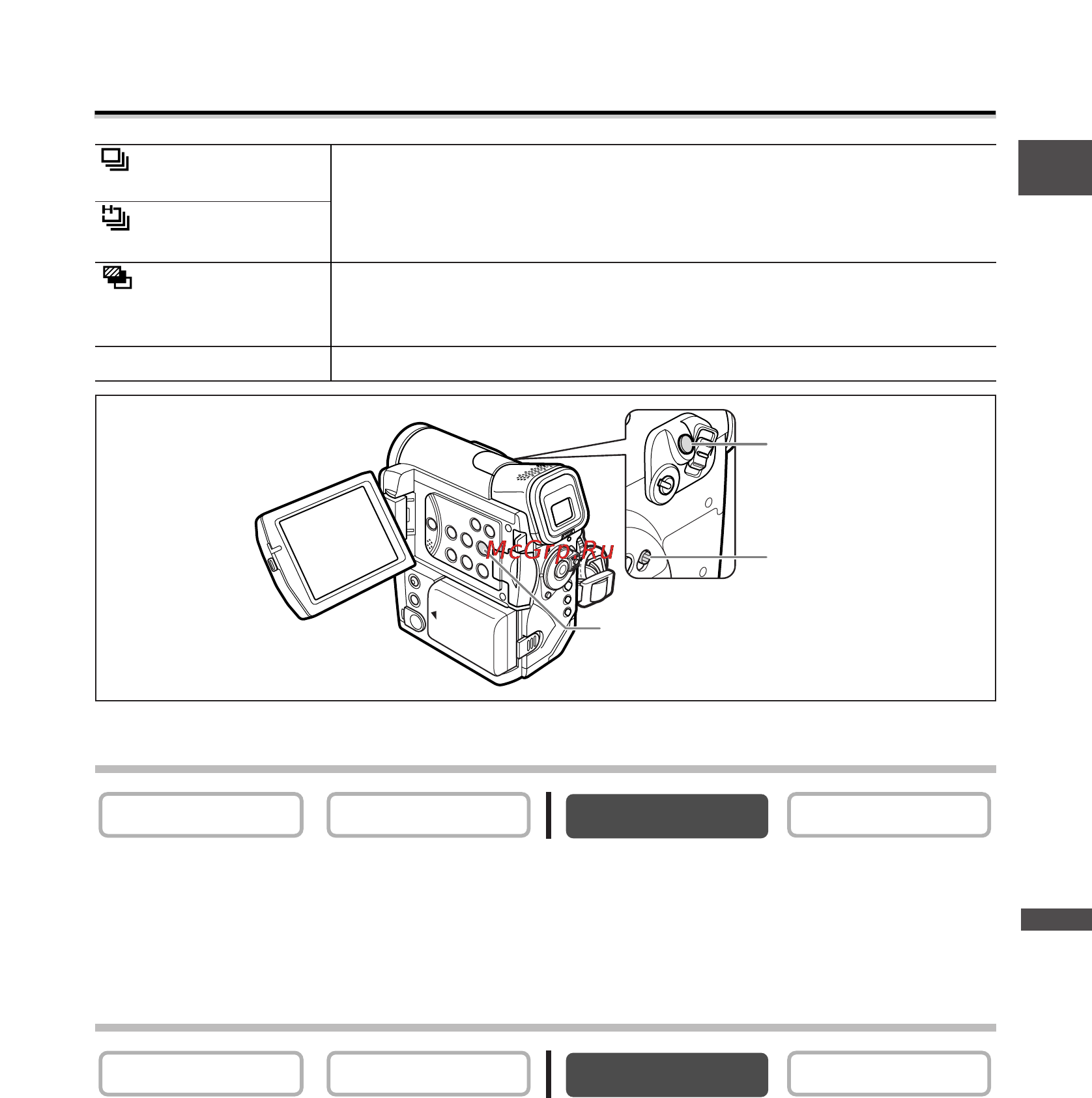 Canon MV-X30i [107/163] Выбор режима перевода кадров