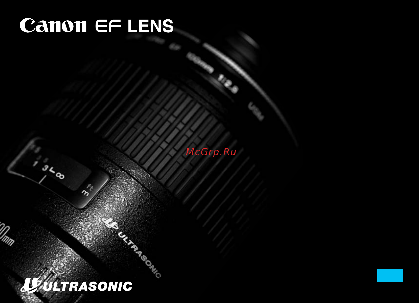 Canon EF100 f/2.8USM Macro Инструкция по эксплуатации онлайн