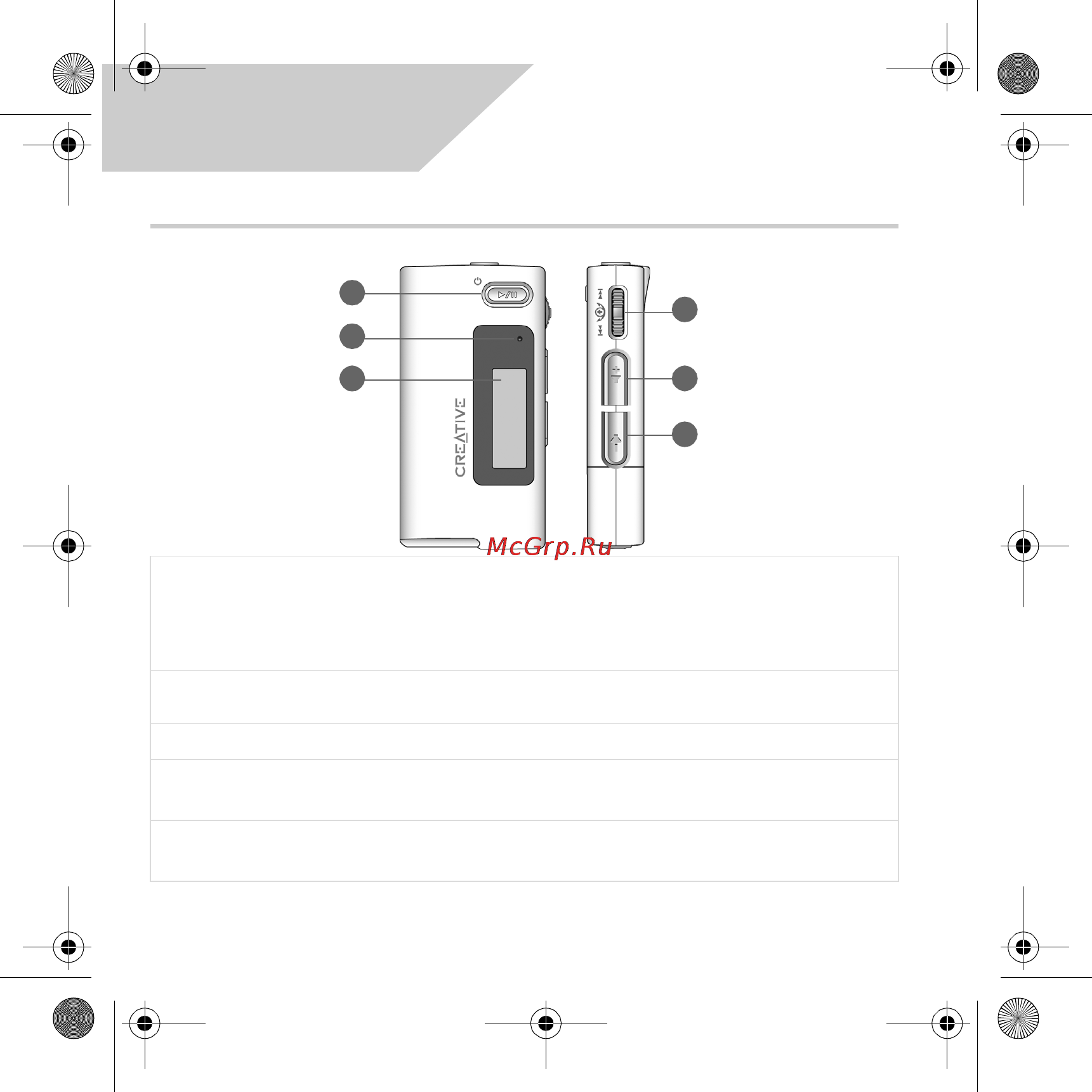Creative MuVo N200 256Mb Инструкция по эксплуатации онлайн