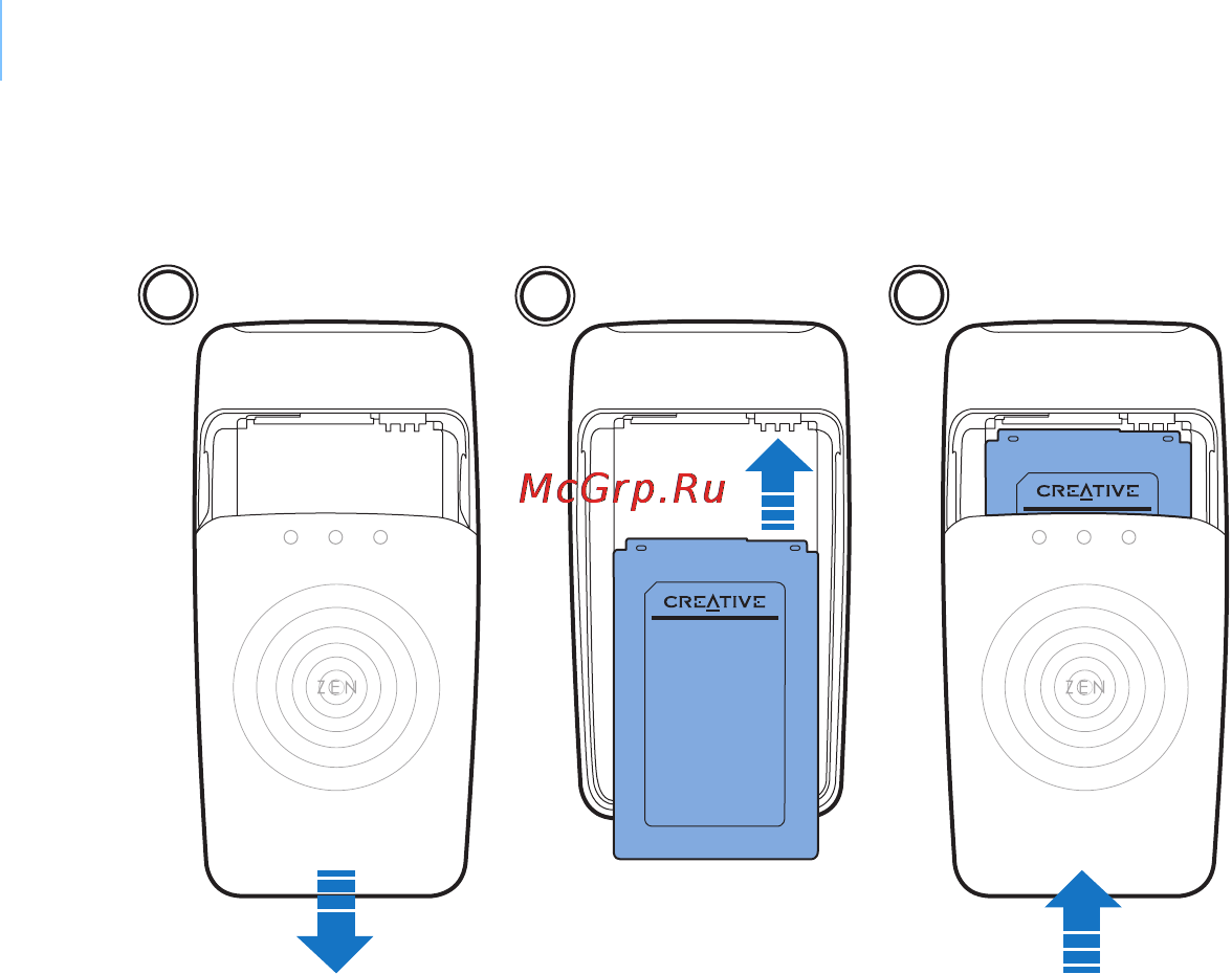 Creative Zen Micro 6Gb [2/12] Шаг 1 зарядка батареи