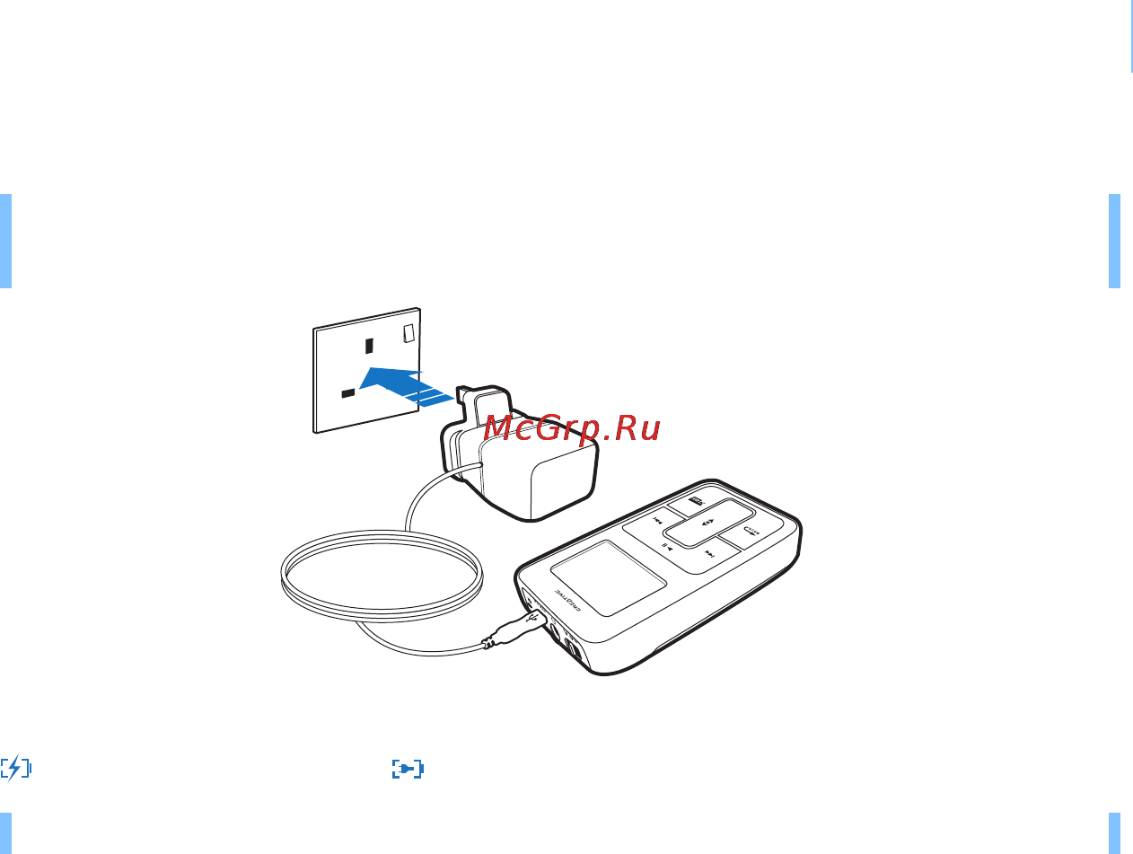 Creative Zen Micro 6Gb [3/12] Полная зарядка батареи занимает приблизительно три часа
