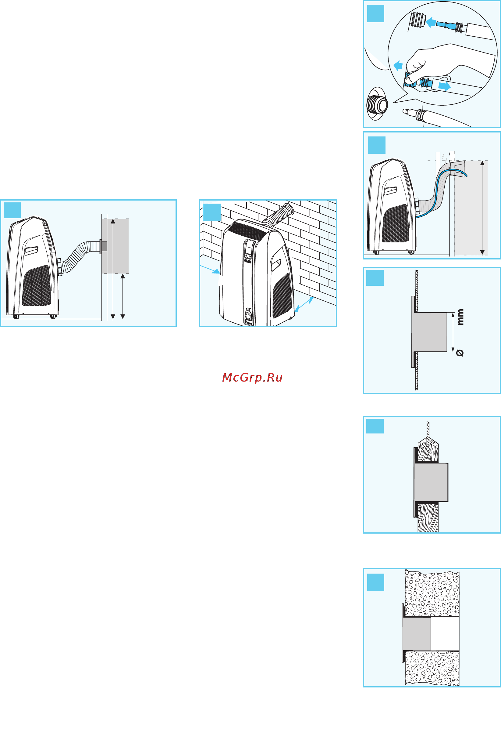 Delonghi PAC W130HP Инструкция по эксплуатации онлайн [7/20] 126224