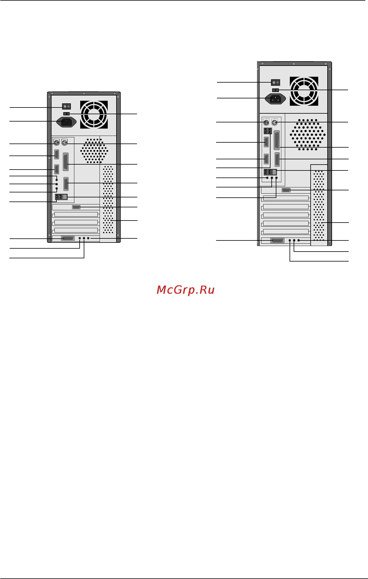 Depo AD3851/250/DRW [11/56] Задняя панель