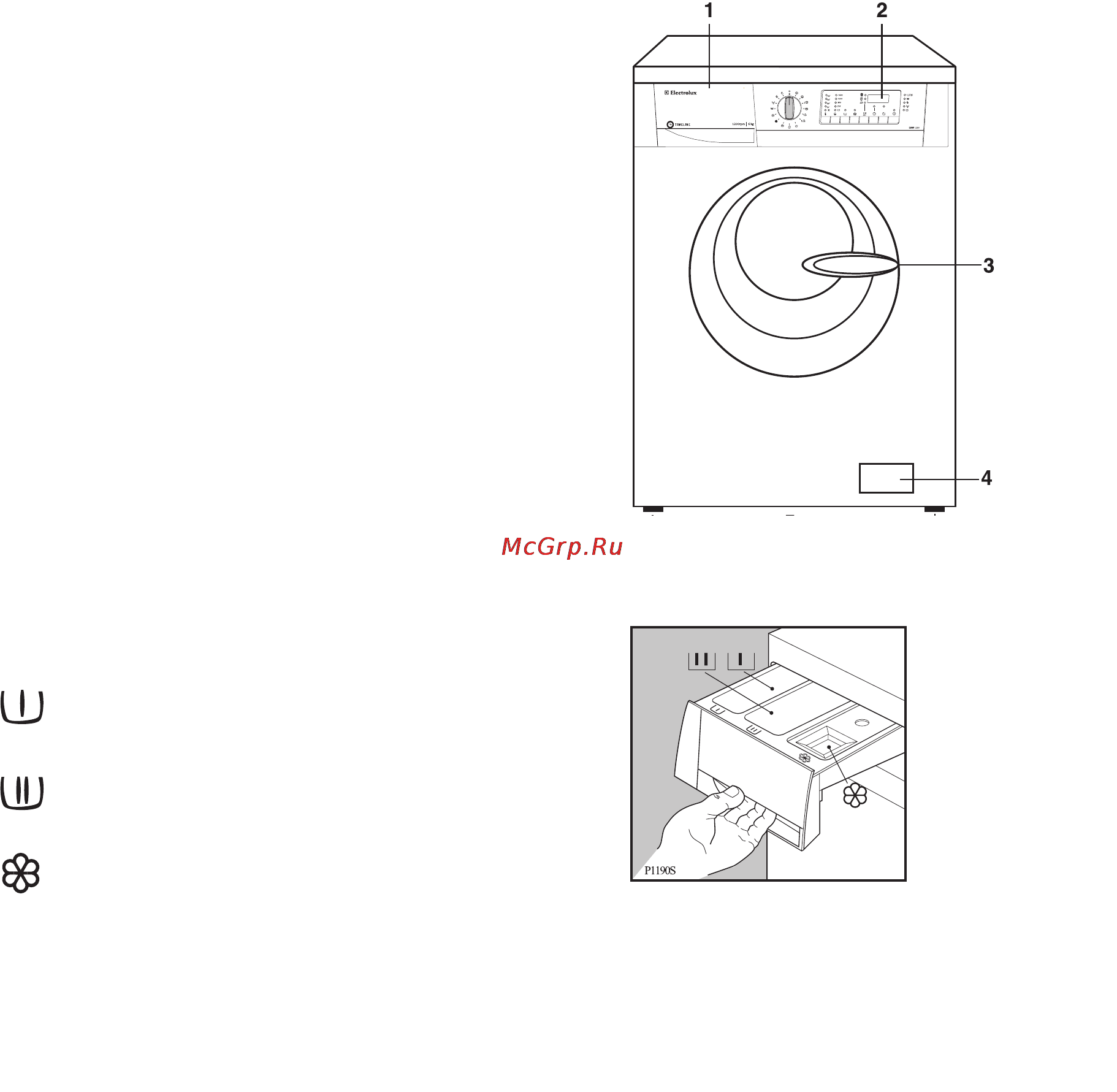 Electrolux EWW1290 [6/27] Ваша новая стирально сушильная машина