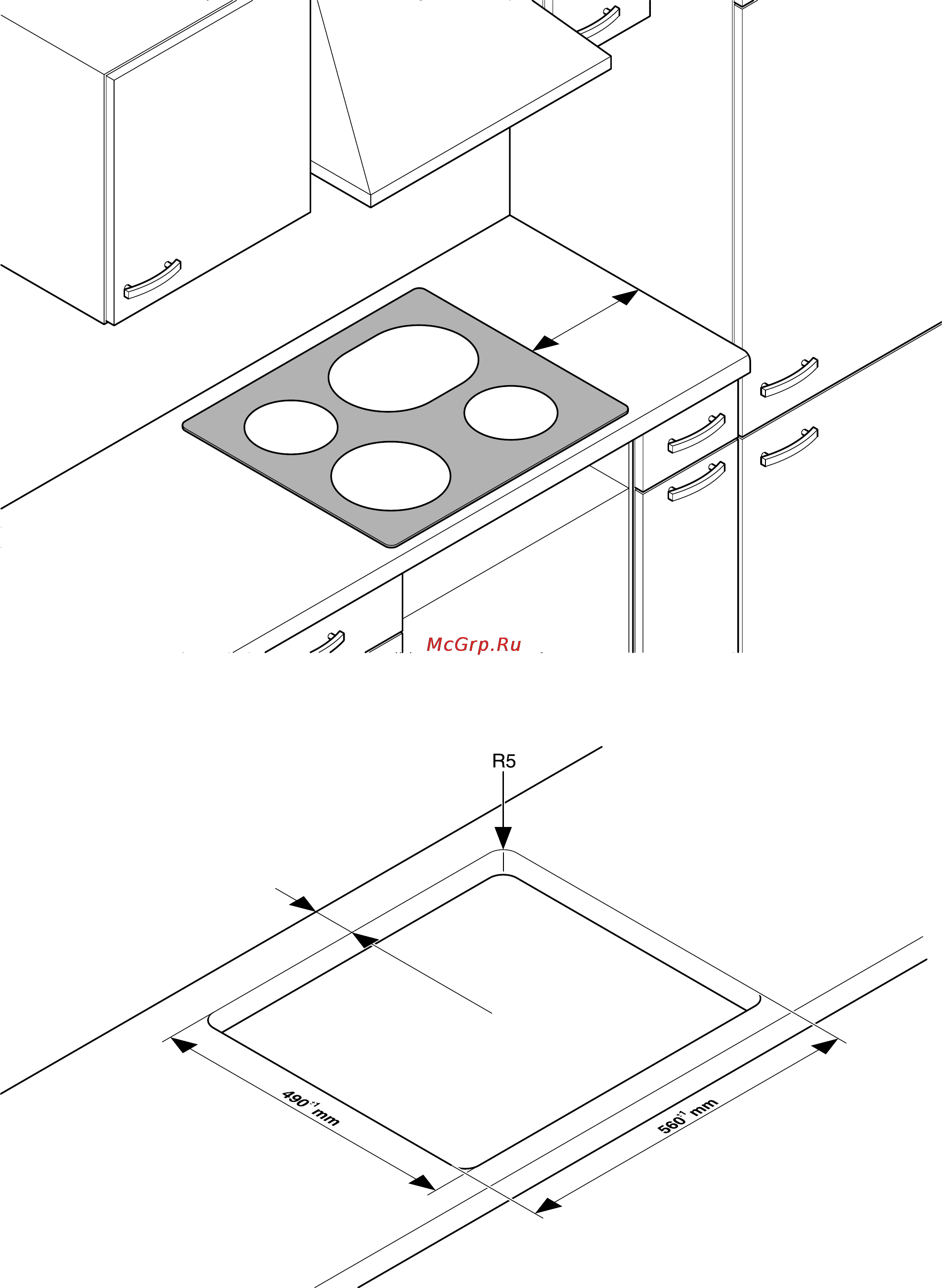 Electrolux EHS6651P [37/41] Монтаж