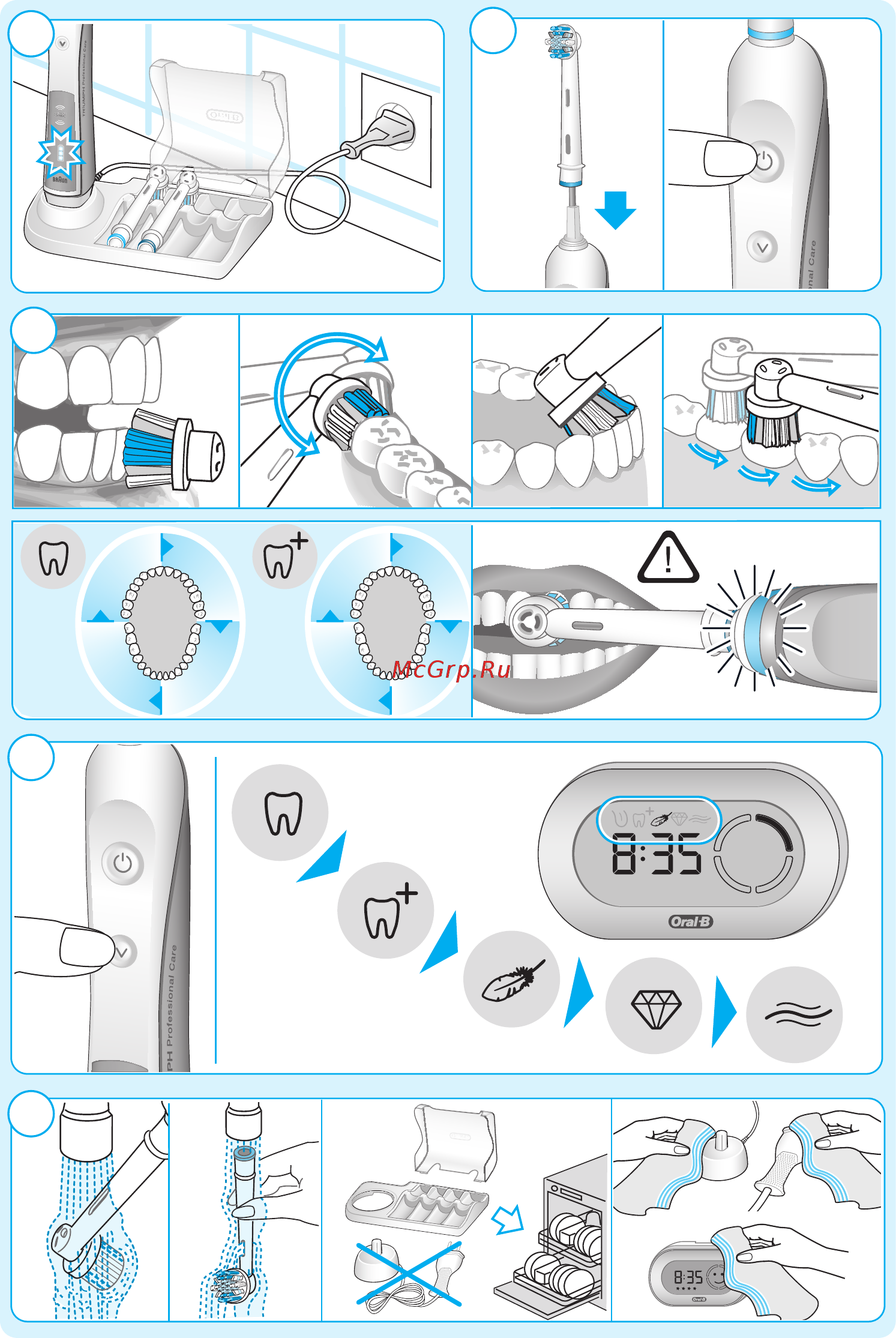 Braun Oral-B Triumph 5000/D34.575.5X [4/11] Css approved effective date 19dec2013 gmt printed 22may2014 page 5 of 88