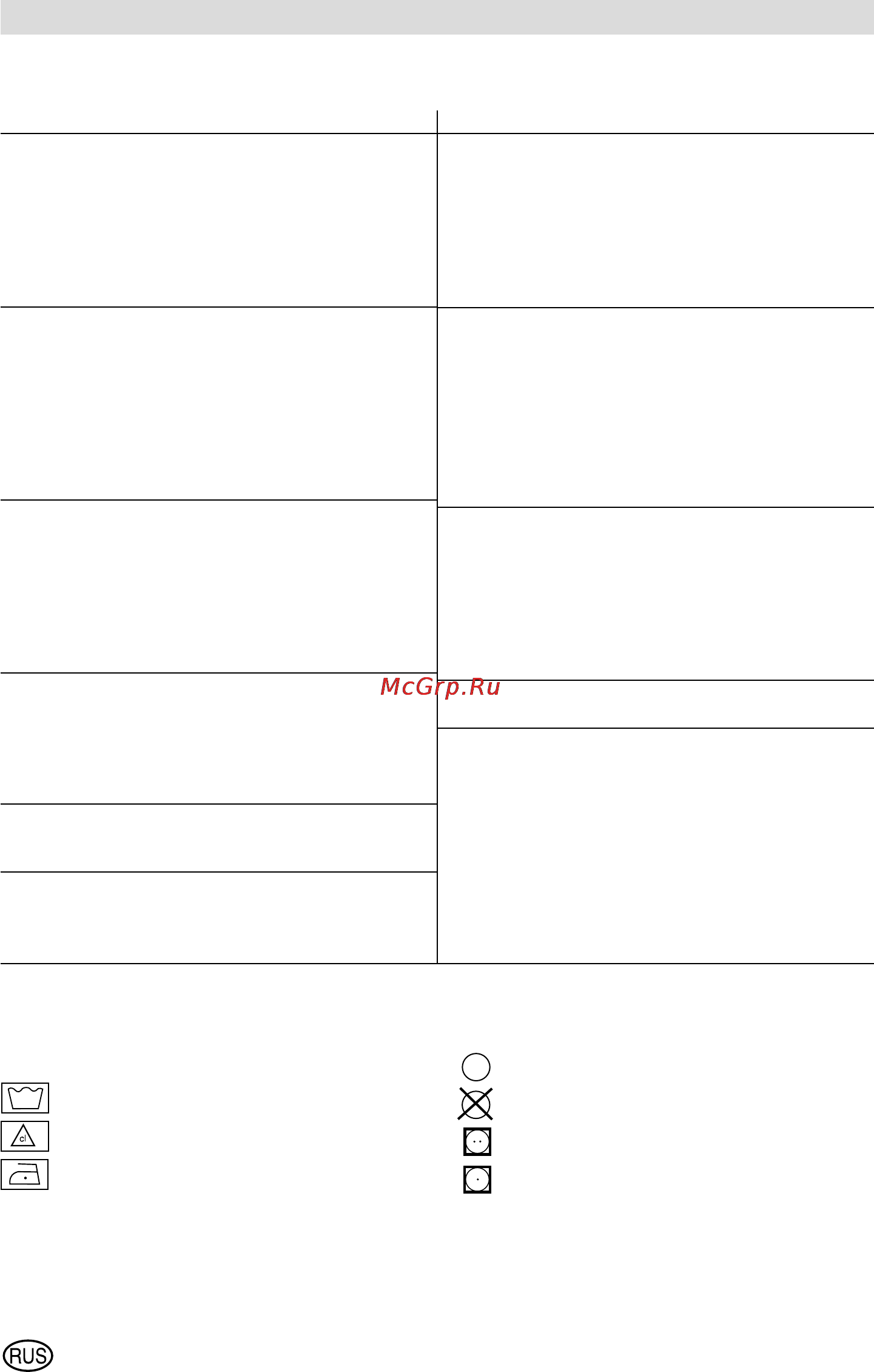 Brandt WTD 1071 K [10/13] Возможные неисправности