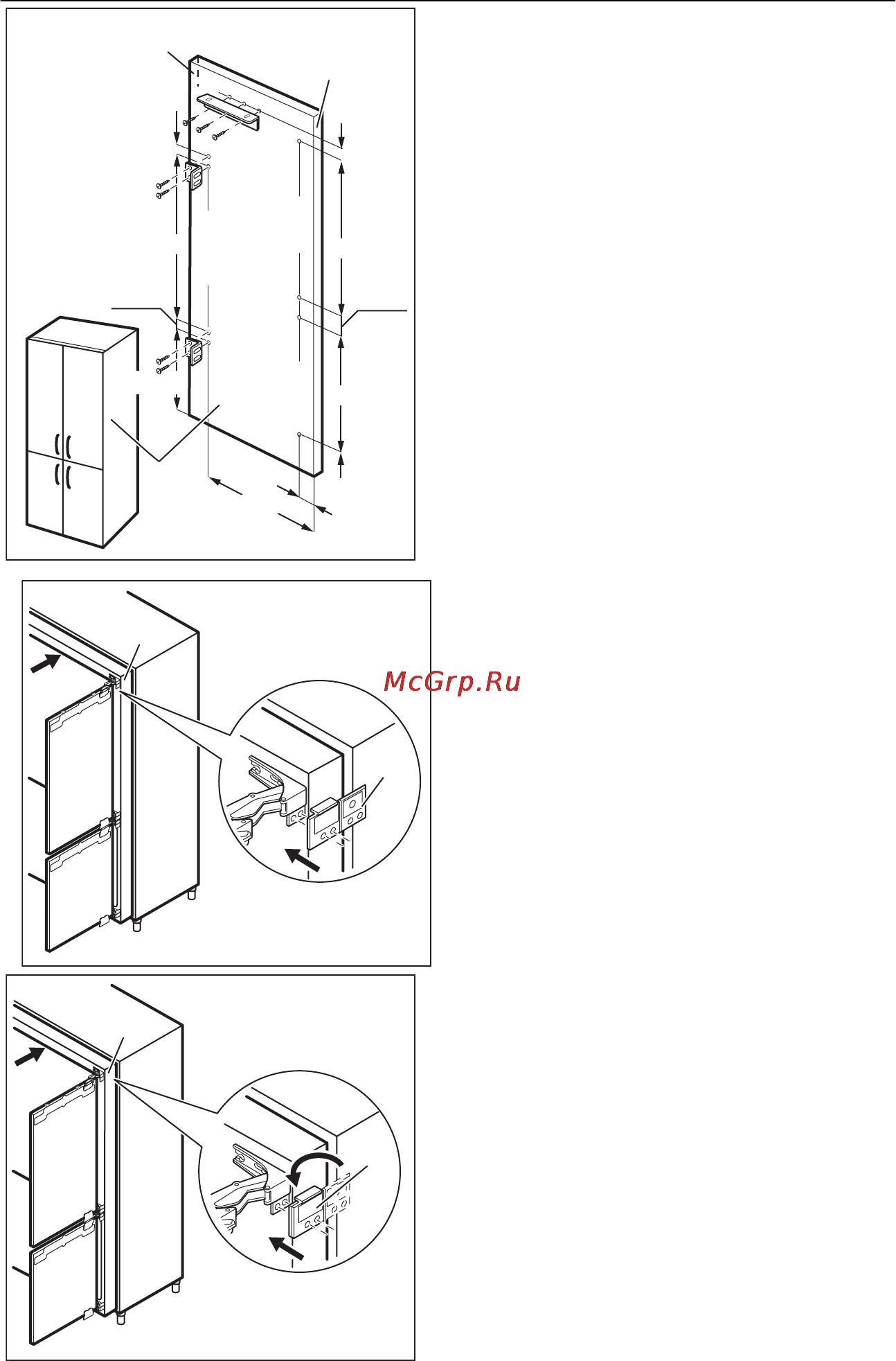 Electrolux ENX4596AOX [16/26] Монтаж боковых панелей