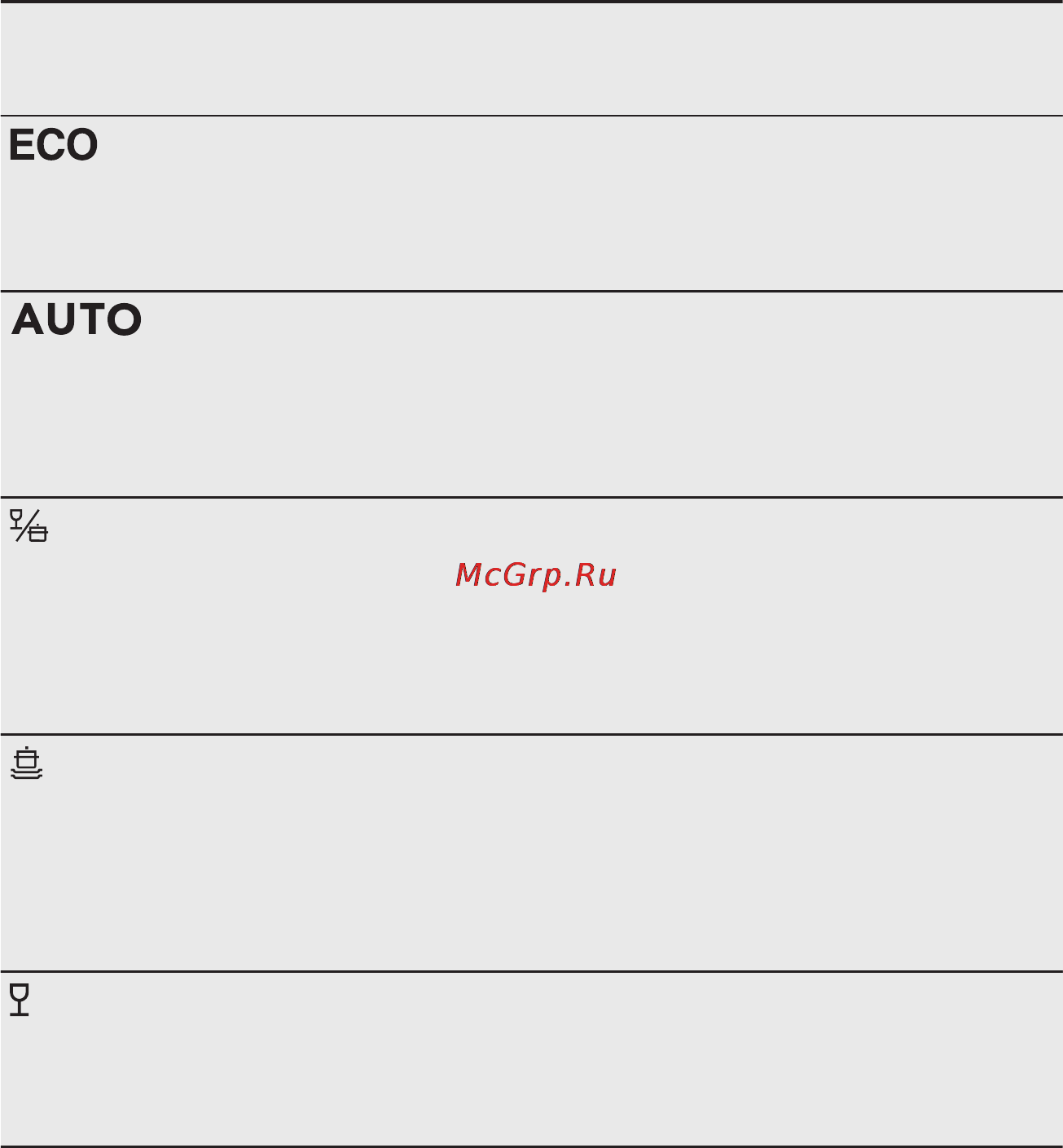 Electrolux ESI9852ROX [8/24] Программы