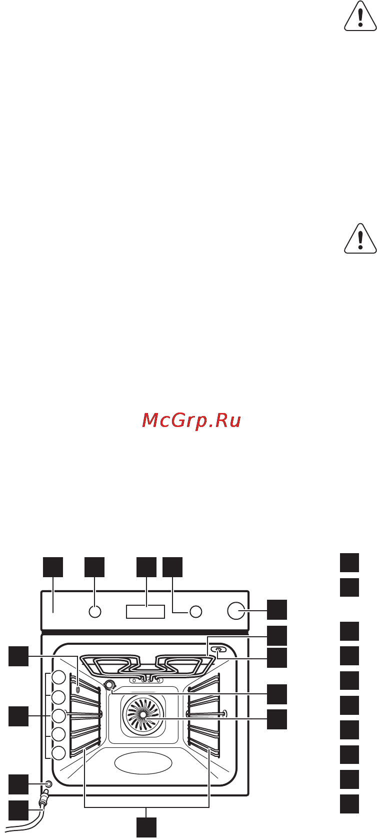 Electrolux EOC96631AX [8/44] Внутреннее освещение