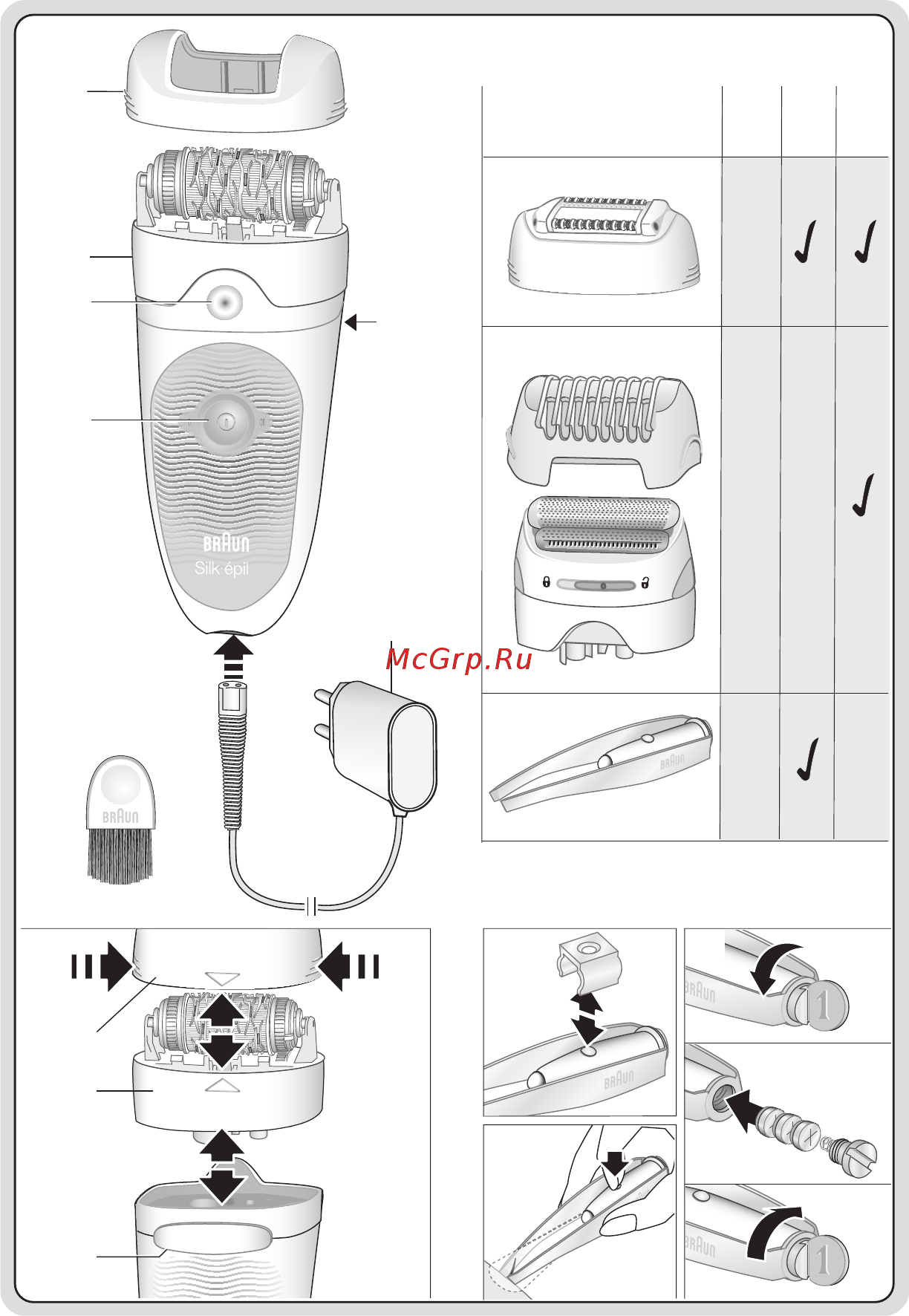 Braun Silk epil 5-511 Белый, синий [3/11] Css approved effective date 28jan2015 gmt printed 11may2015 page 3 of 124