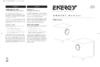 Energy ESW-C8 CE Black Инструкция по эксплуатации