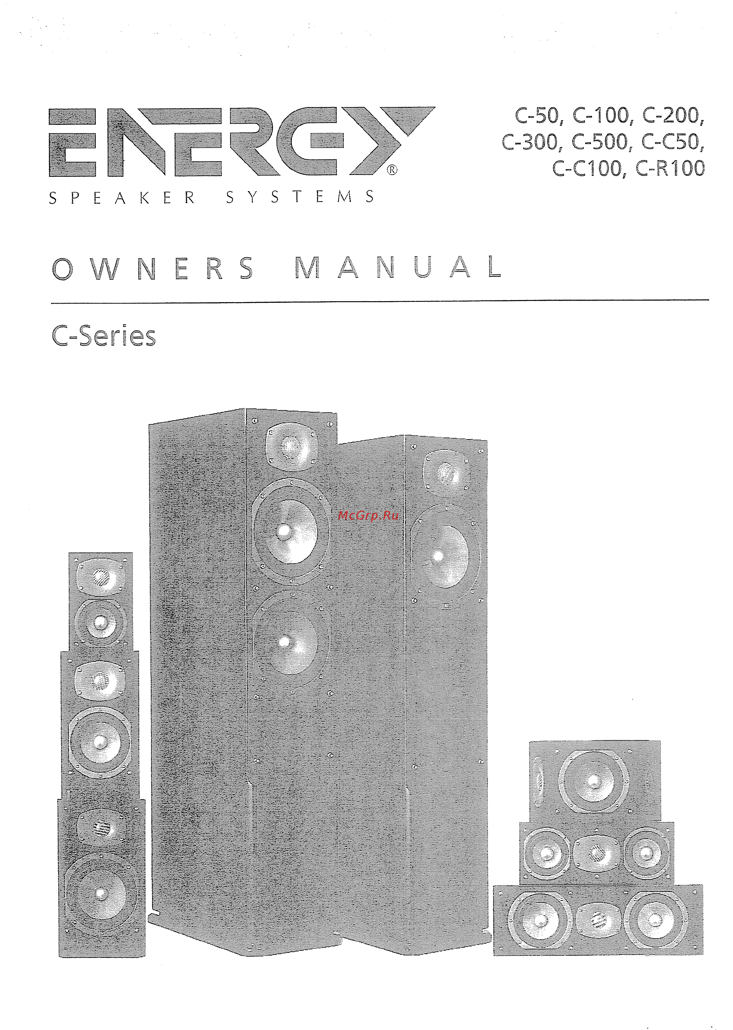 Energy C-C100 Ch Инструкция по эксплуатации онлайн