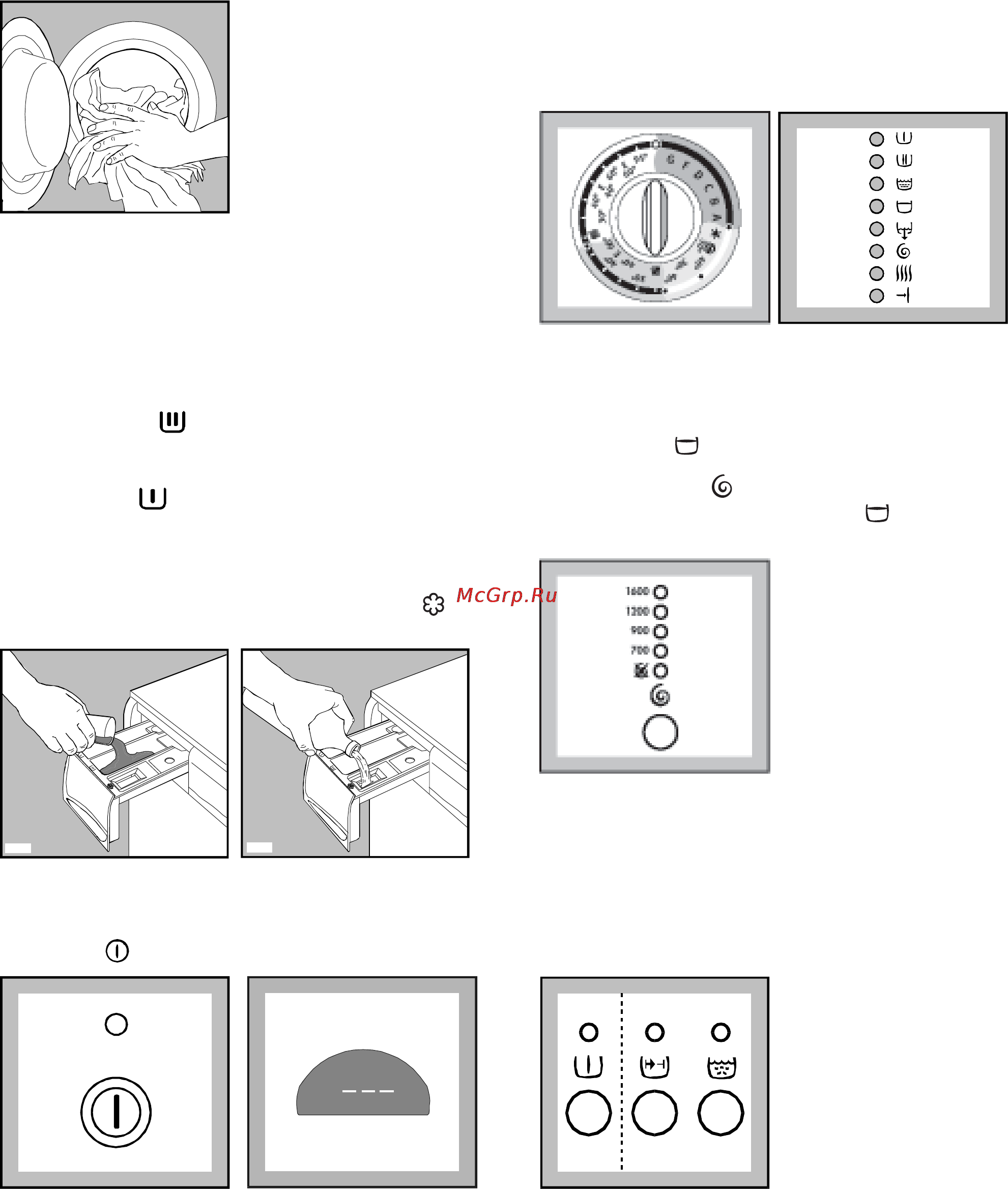 Electrolux EWW1649 [16/26] Как пользоваться машиной