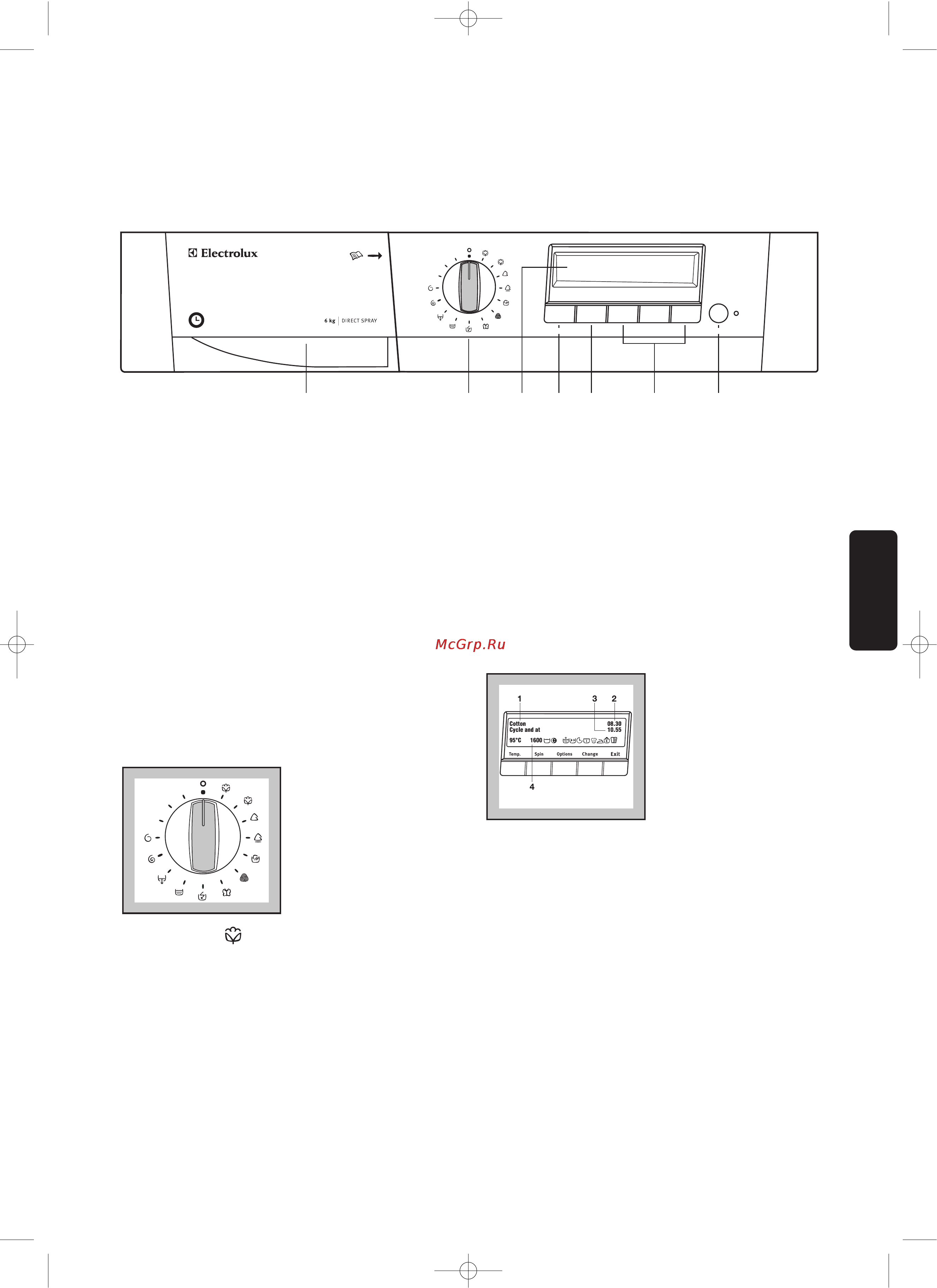 Electrolux EWF1445 [7/27] Èkspluataciå
