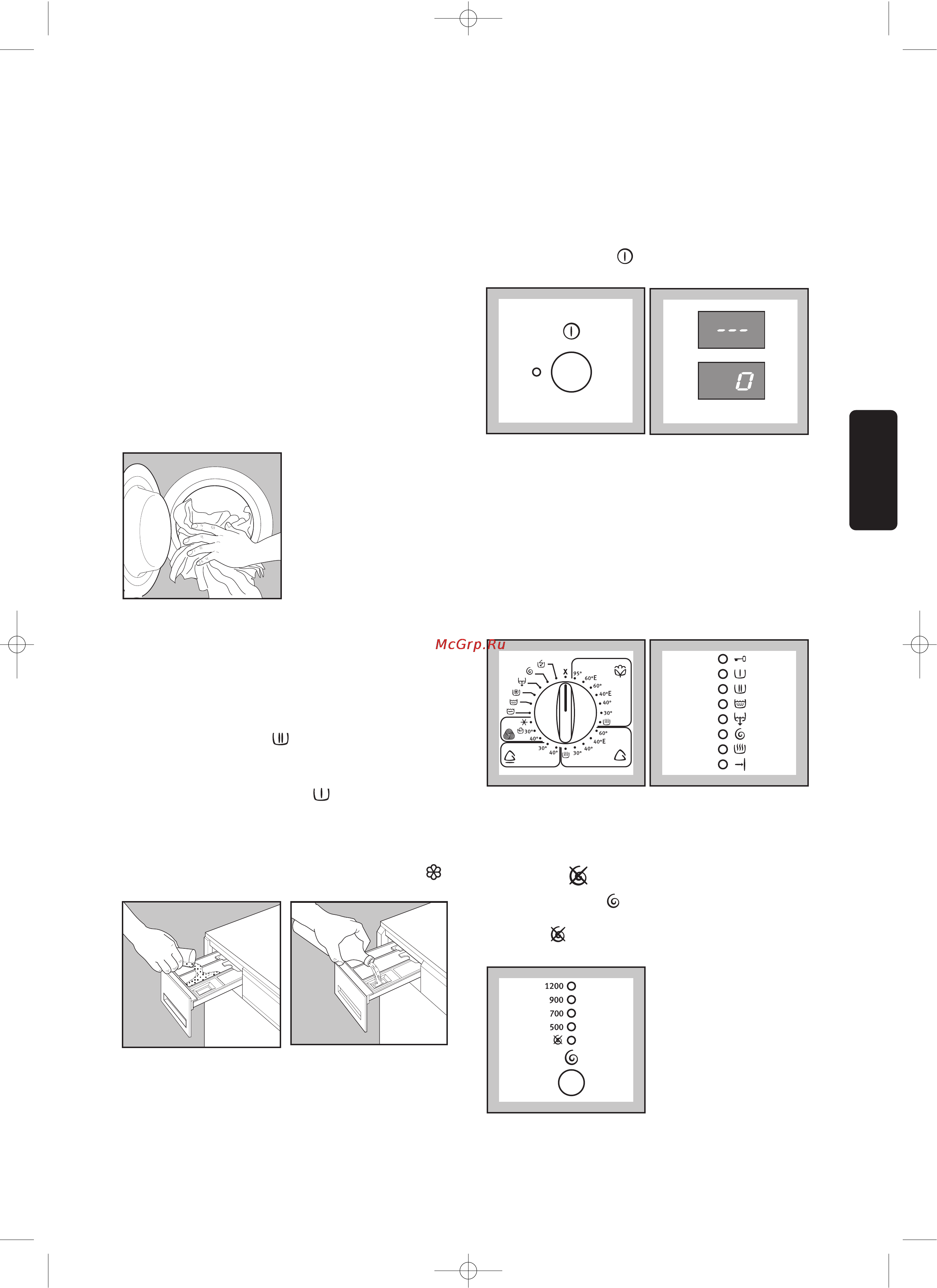 Electrolux EWW1230 I [18/28] Как пользоваться машиной