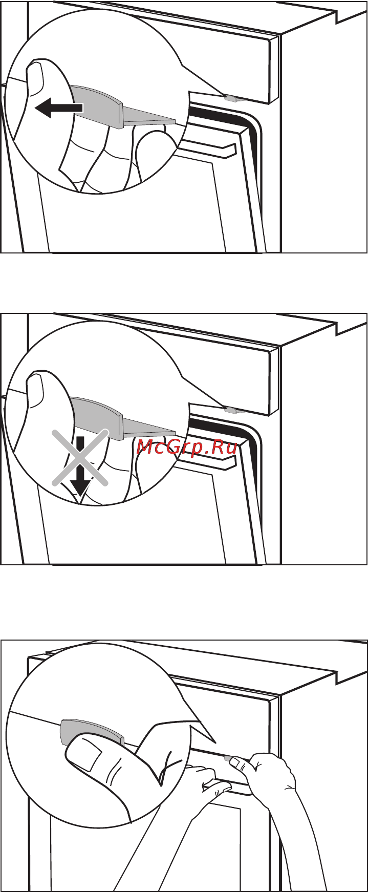 Electrolux EOB6697 X [31/60] Механическая блокировка дверцы