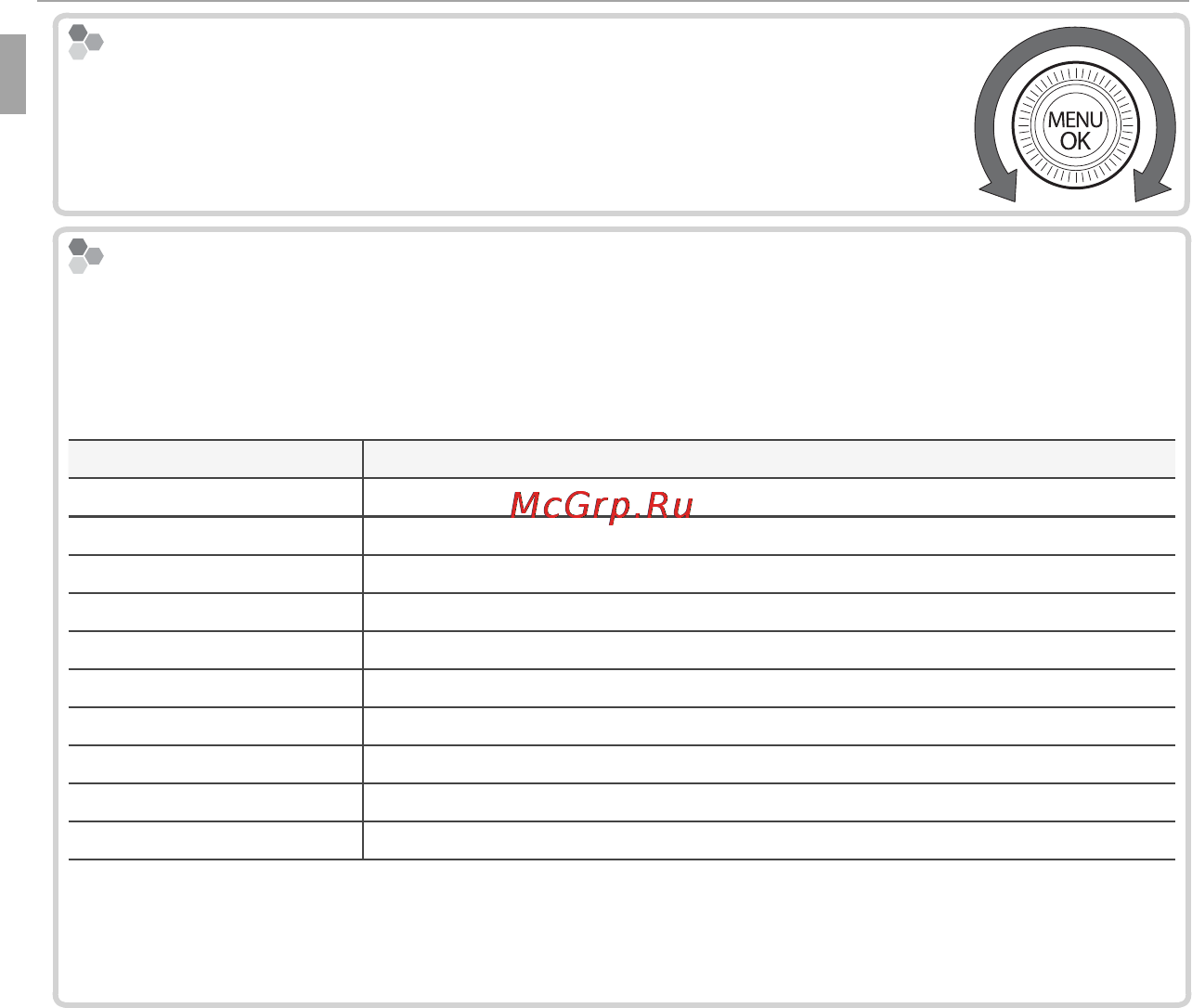 Fujifilm XQ2 Black&Silver [18/164] Диск выбора параметров диск выбора параметров