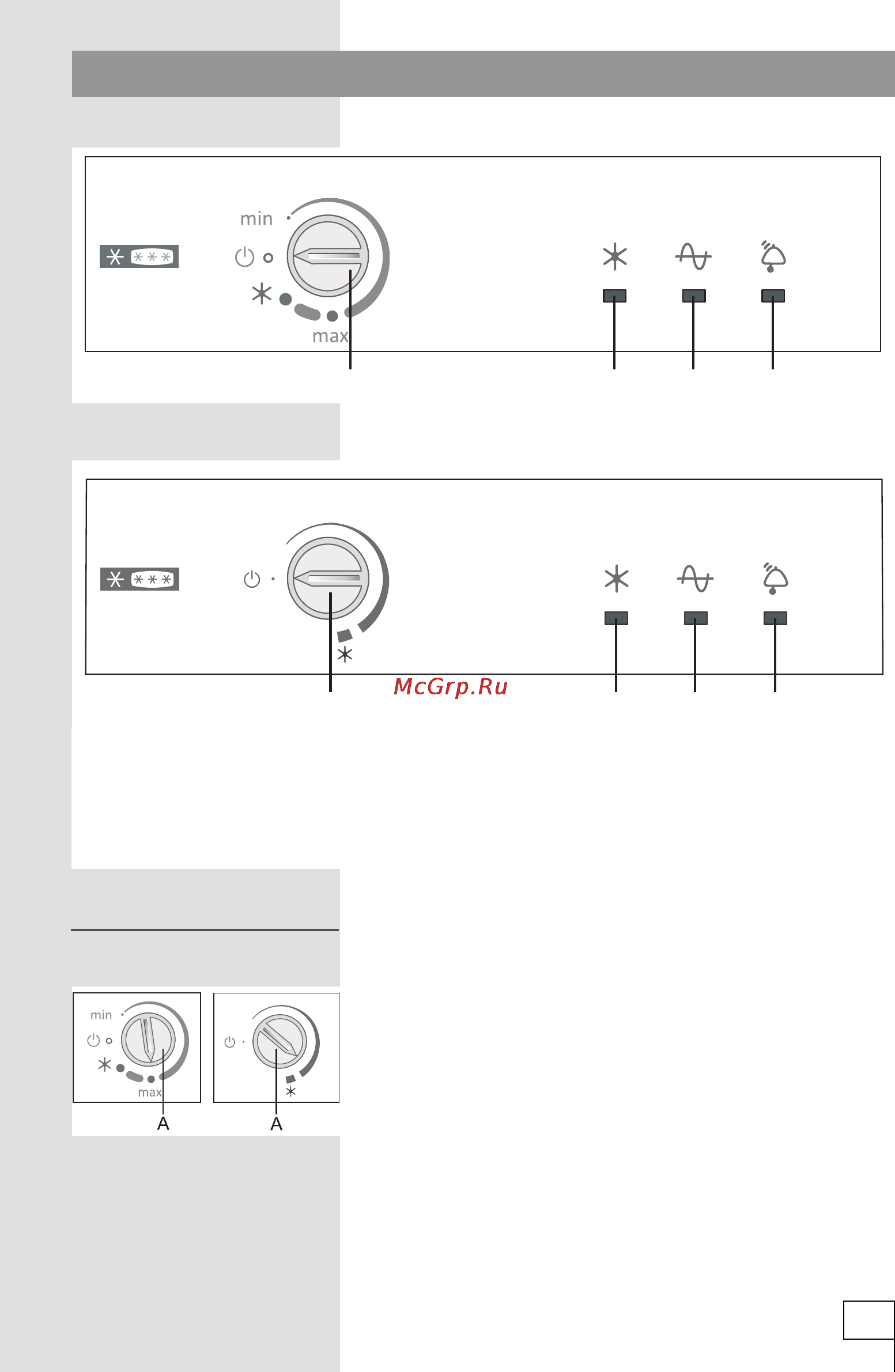 Gorenje FH330W [10/18] Управление прибором