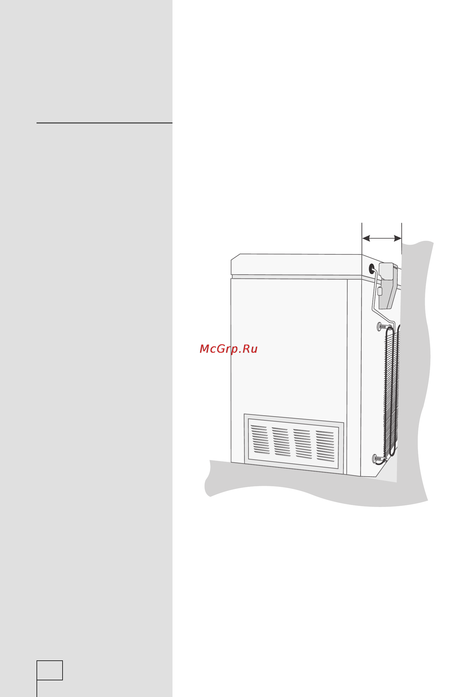 Gorenje FH330W [9/18] Циркуляция воздуха вокруг прибора