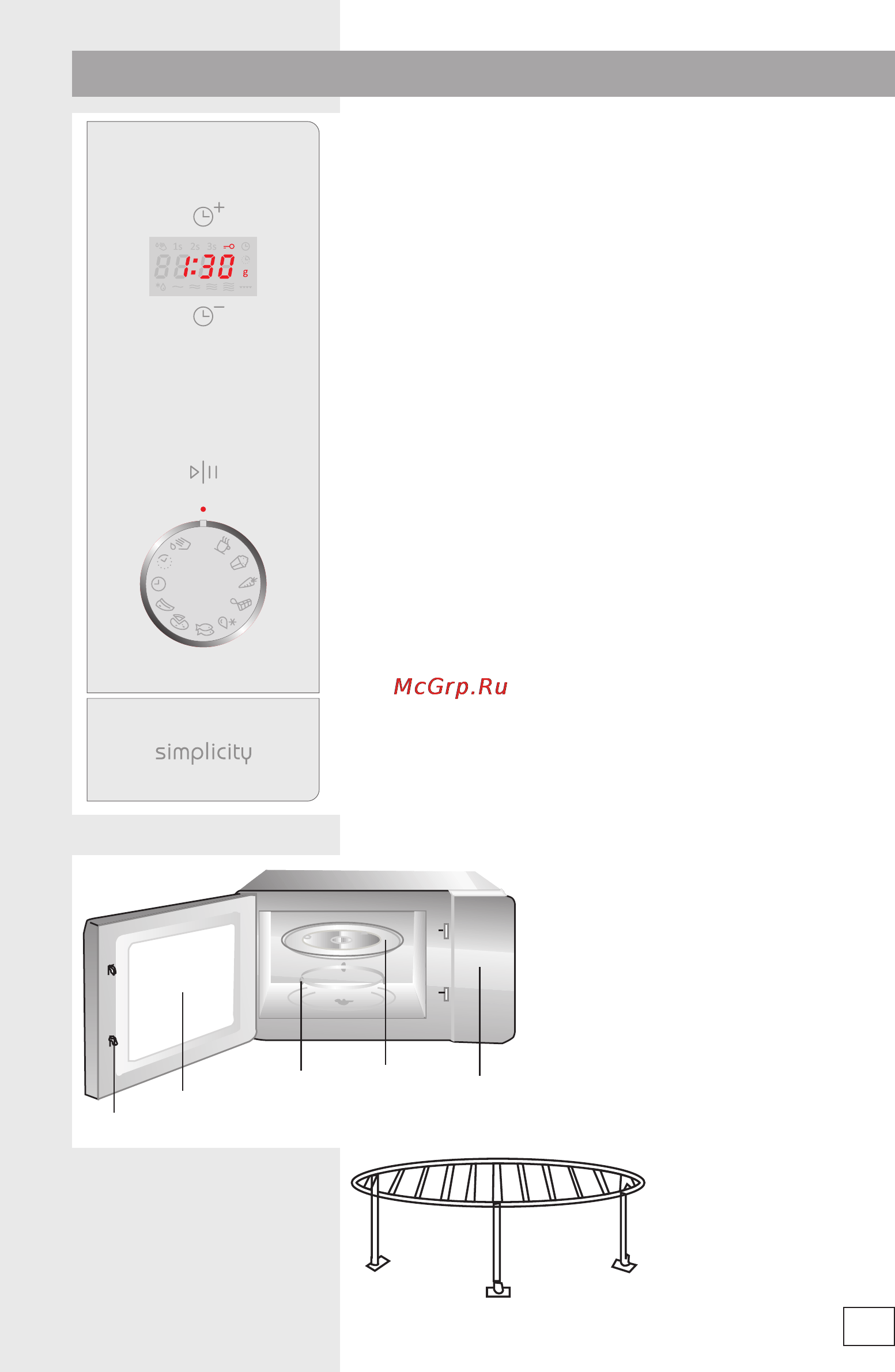 Gorenje BM6240SY2W [5/12] Панель управління