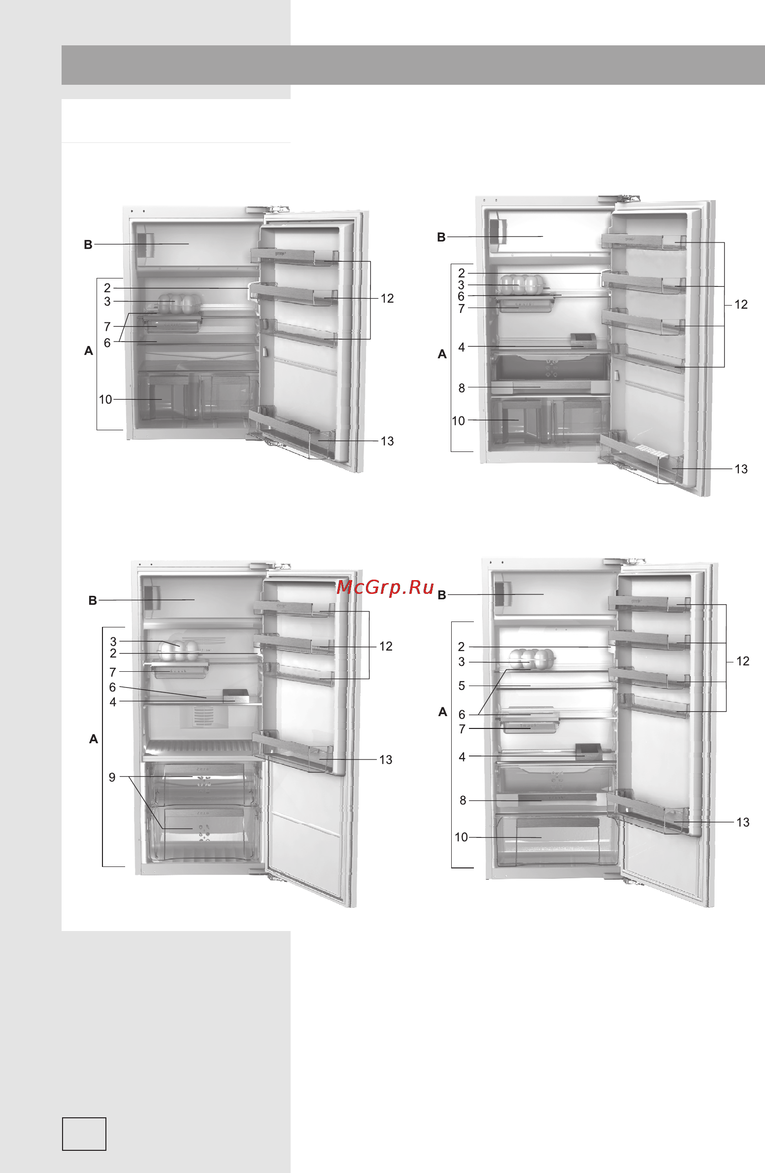 Gorenje GDR67102FB Инструкция по эксплуатации онлайн [6/28] 126935