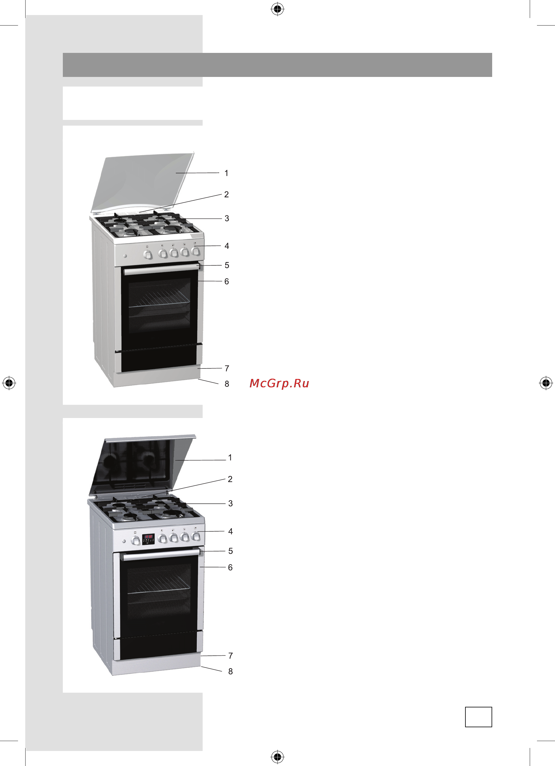 Gorenje GI532INB [7/52] Описание прибора