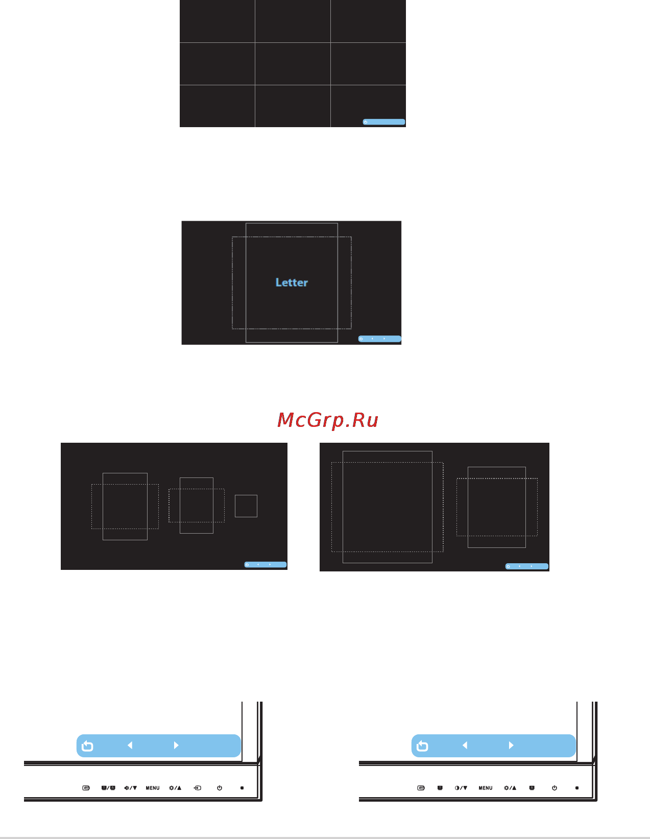 Asus VX239H-W [12/26] Функция quickfit