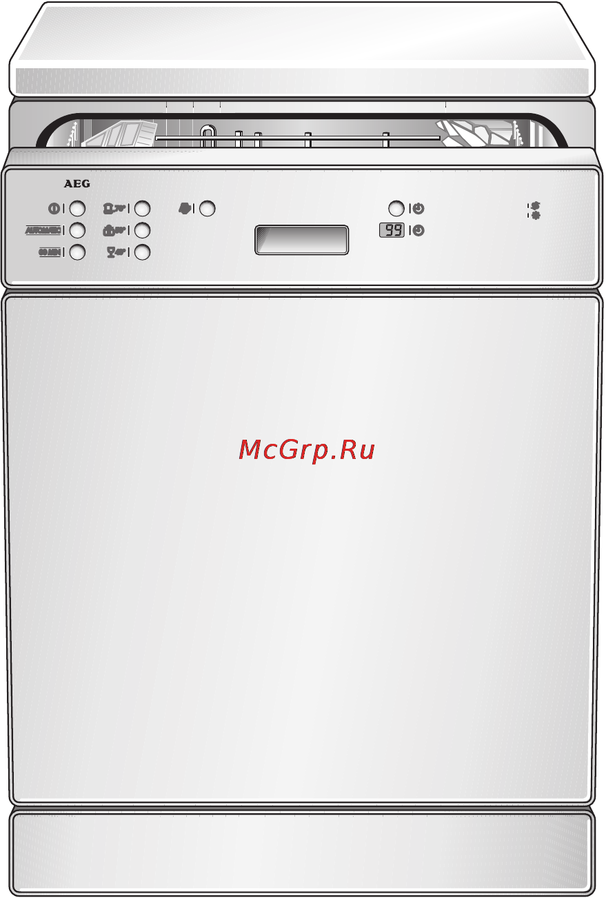 AEG F 86052 IM Инструкция по эксплуатации онлайн