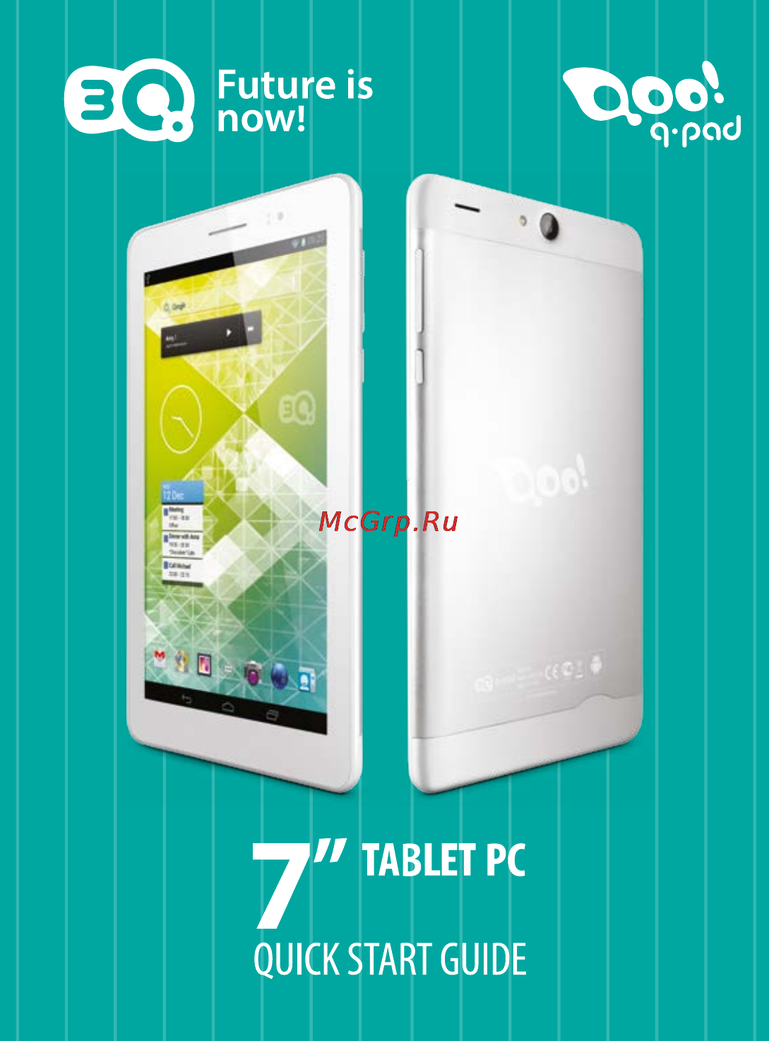 3Q Q-PAD MT0739D Инструкция по эксплуатации онлайн