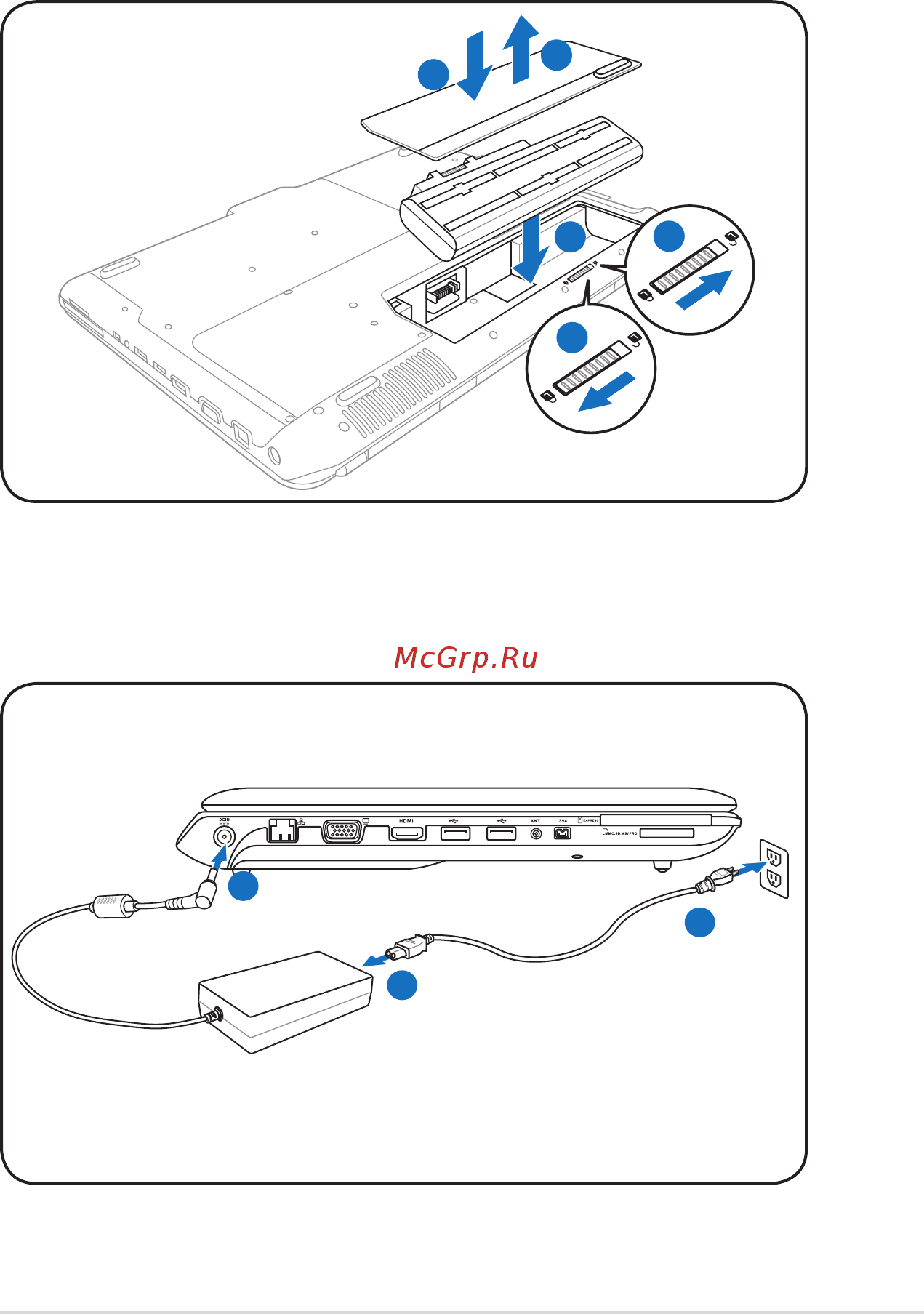 Asus N51Tp [5/26] Preparing your notebook pc