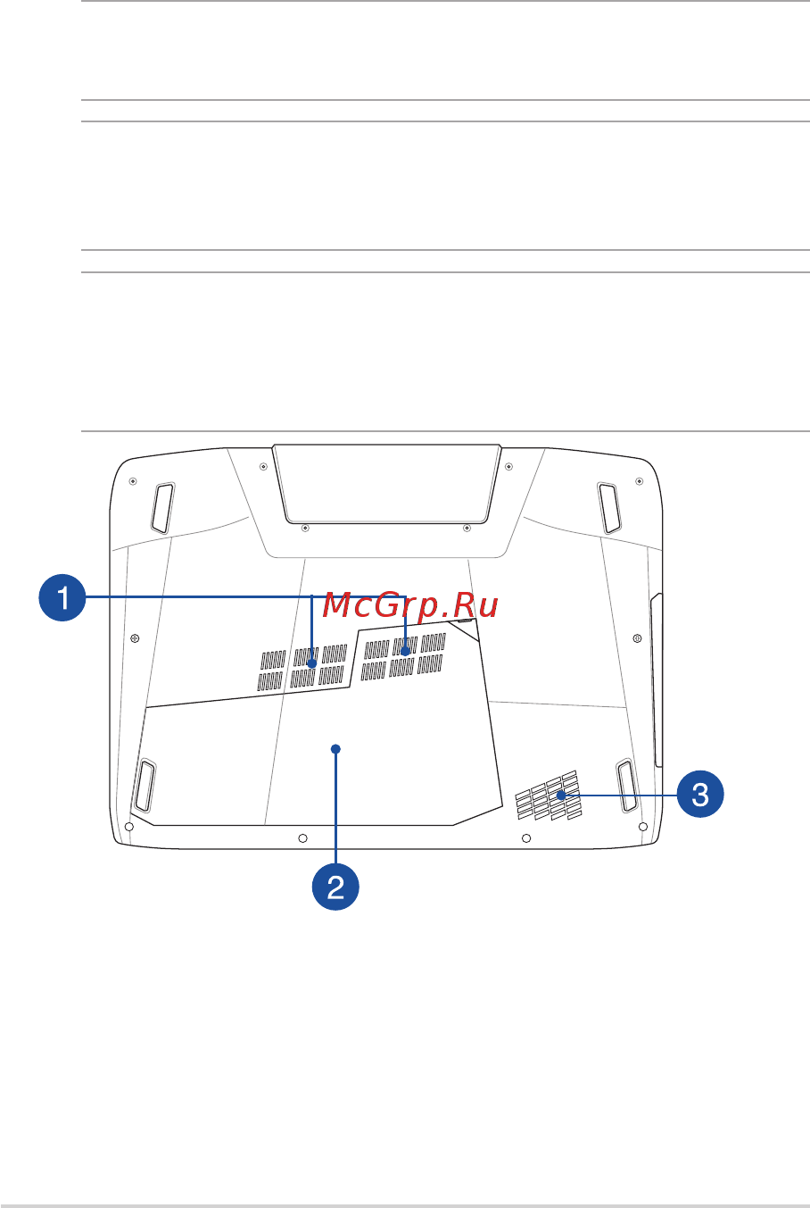 Asus g751jm, 90nb06g2-m00680 [18/140] Нижняя панель