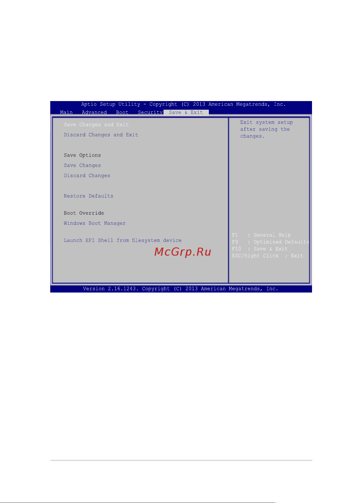Asus eeebook x205ta, 90nl0732-m02440 [69/110] Save exit