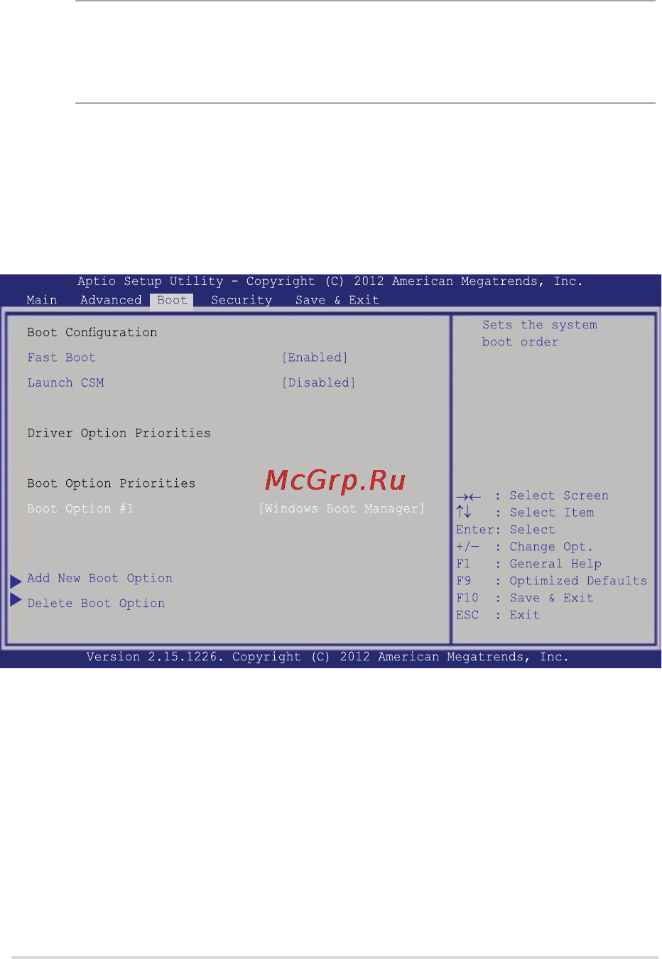 Asus TP300LJ-C4054H [77/122] Настройки bios