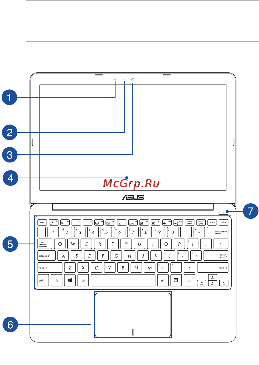 Asus X205TA-BING-FD024BS [14/110] Знакомство с ноутбуком
