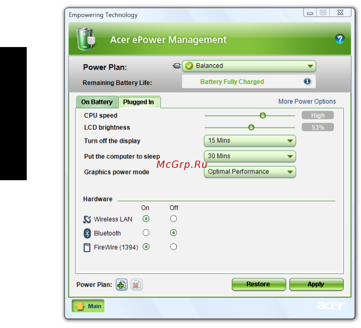 Acer AS5920G-603G25Mi [28/123] Empowering technology