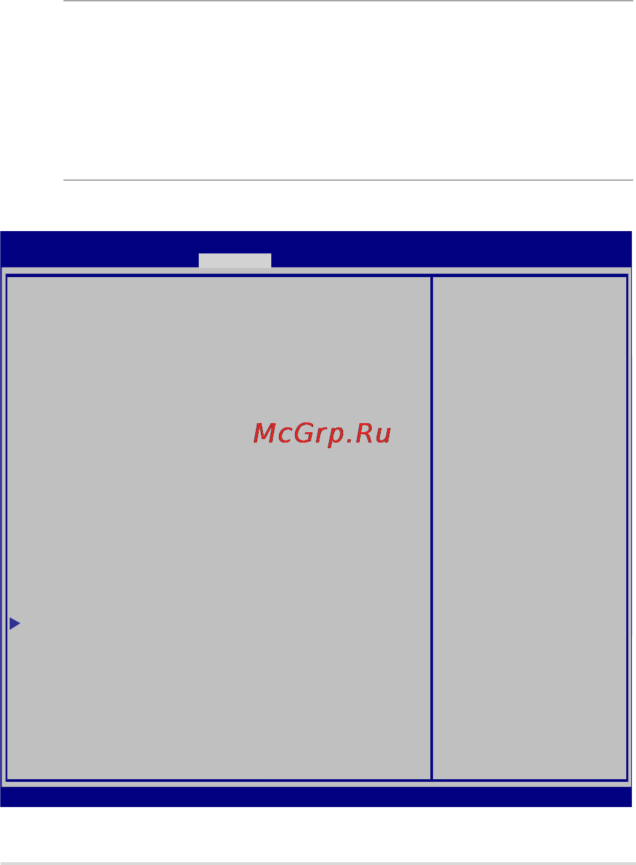Asus x751ln, 90nb06w5-m00760 [71/104] В этом меню можно задать пароль администратора и пароль пользователя также возможно контролировать доступ к жесткому диску ноутбука интерфейсам ввода вывода и usb