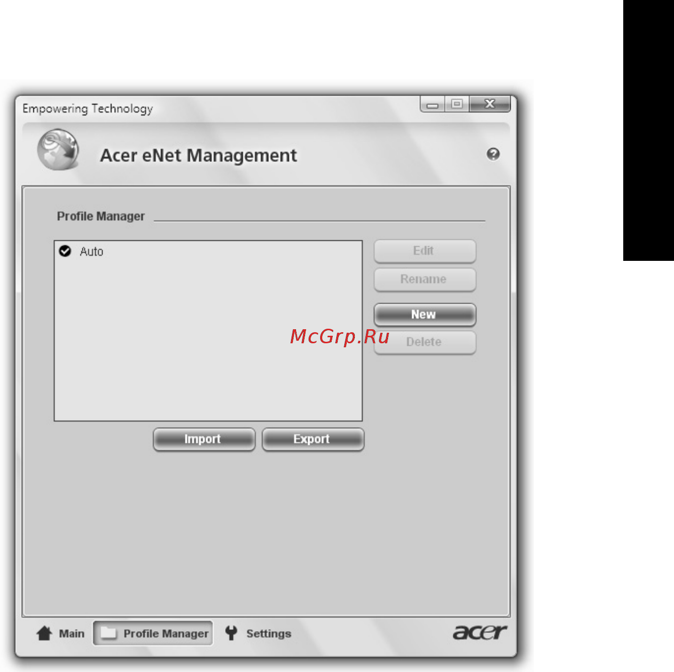 Acer AS5520G-402G16Mi [25/125] Empowering technology