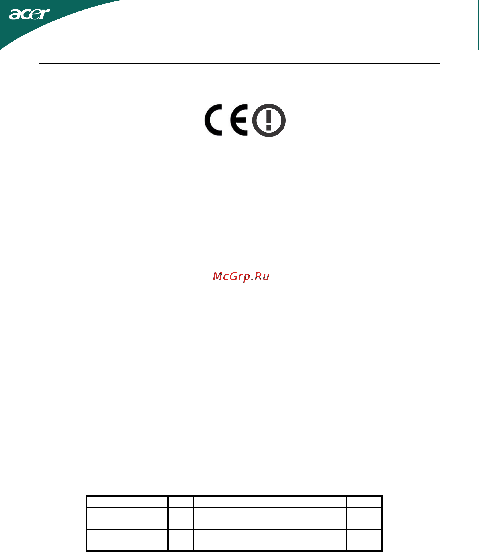 Acer D241HBMI BK/BK [21/43] Declaration of conformity