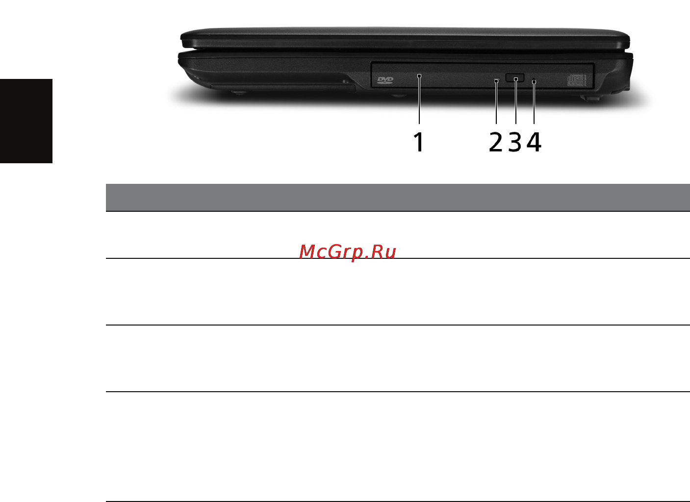Acer EX5230E-902G16Mi [10/103] Вид справа