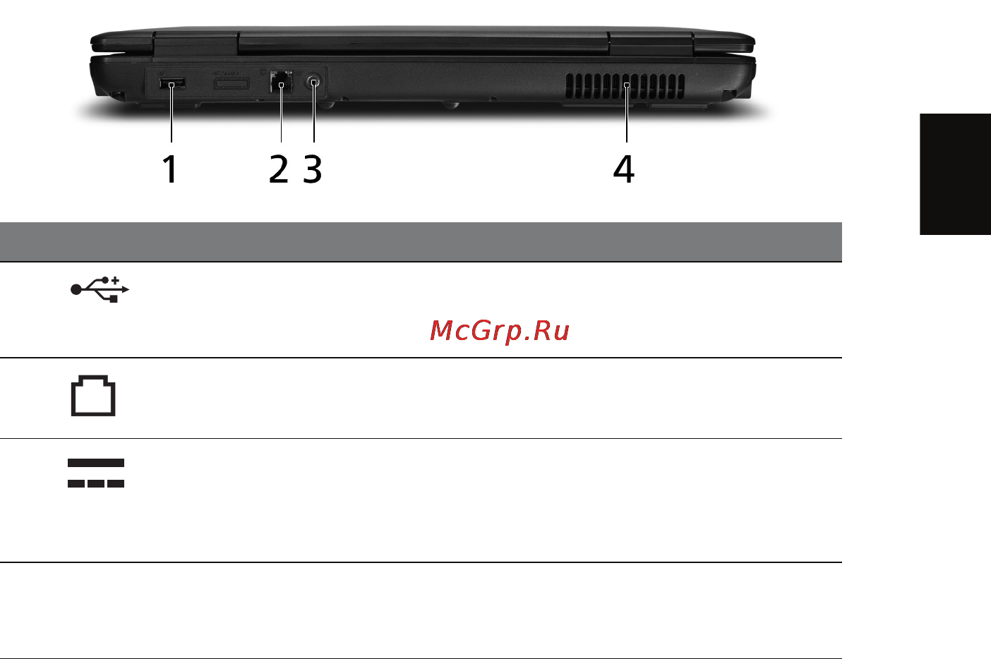 Acer EX5230E-902G16Mi [11/103] Вид сзади