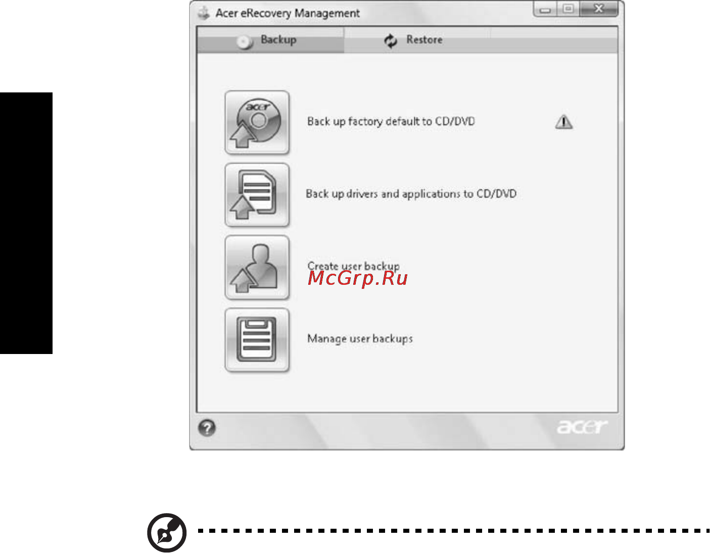 Acer EX5230E-902G16Mi [44/103] Empowering technology