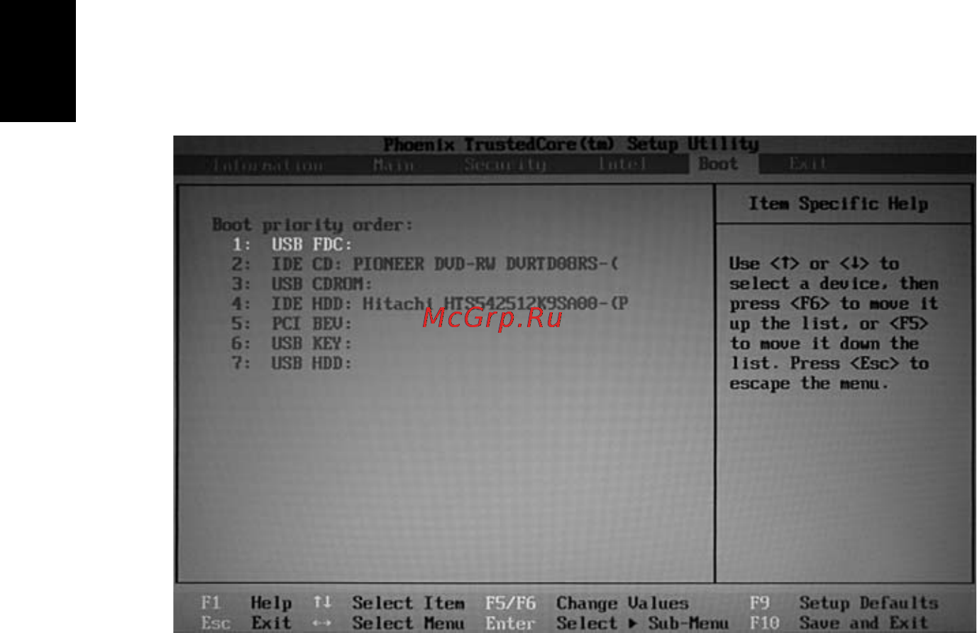 Acer AS7530G-703G25Mi [108/118] Русский