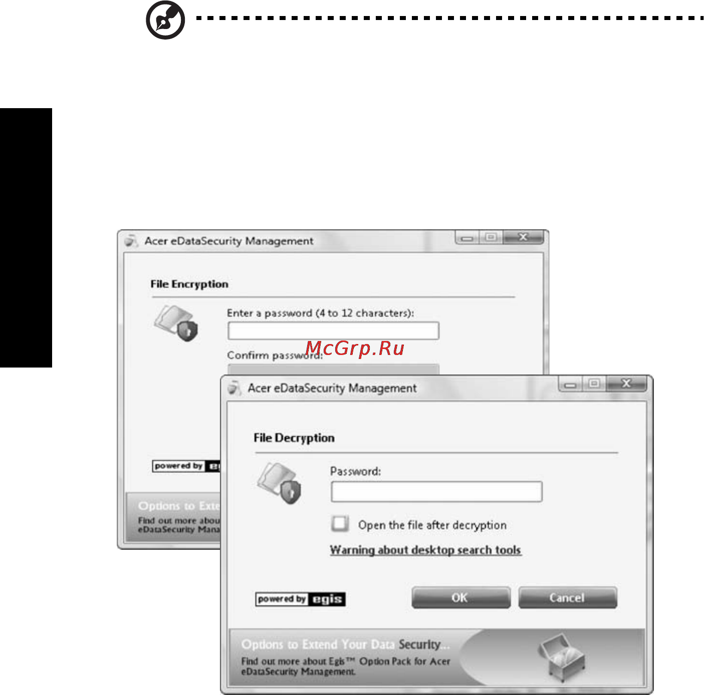 Acer AS7530G-703G25Mi [46/118] Empowering technology