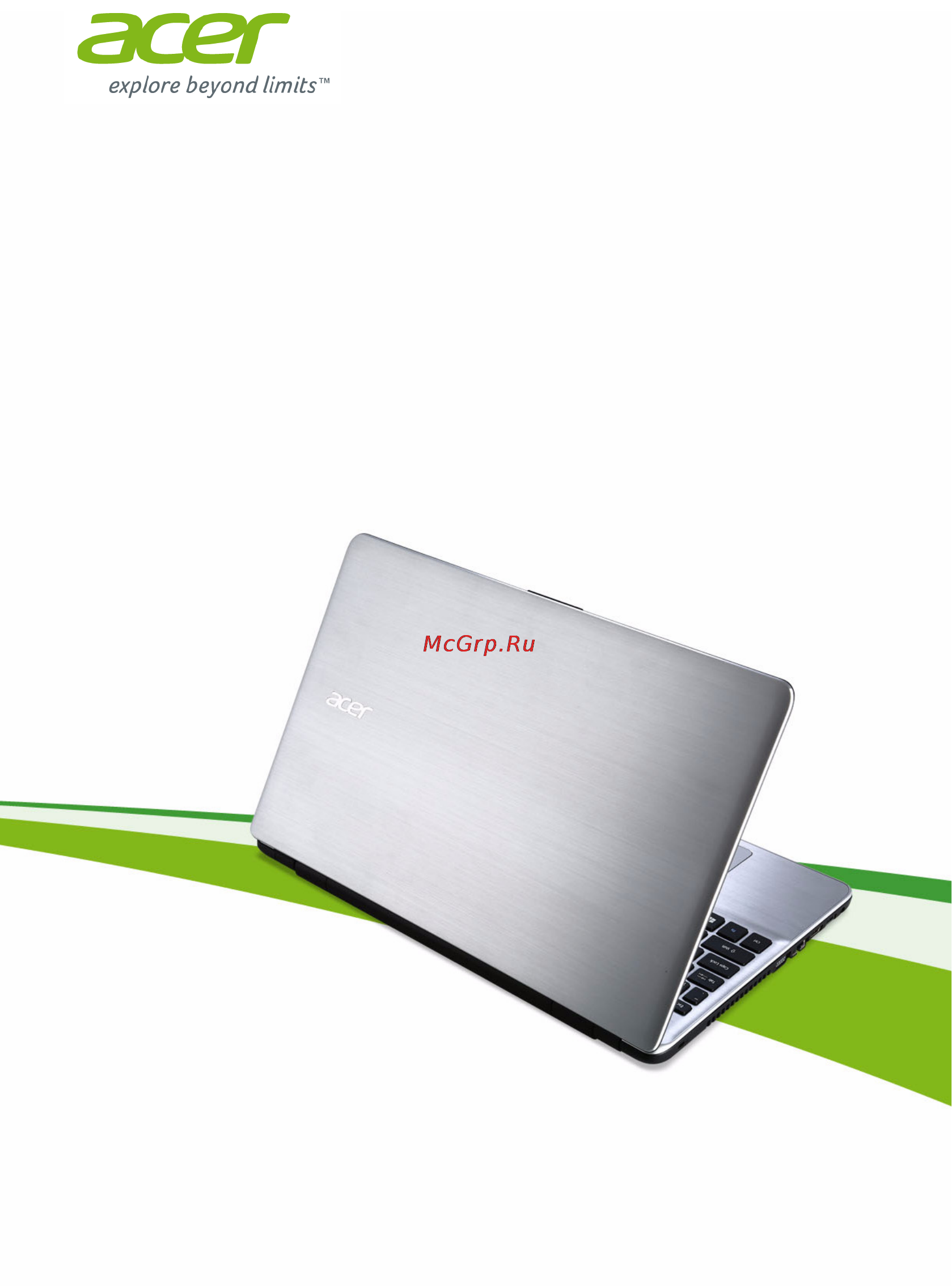 Acer Aspire V3-572G-50SQ Инструкция по эксплуатации онлайн