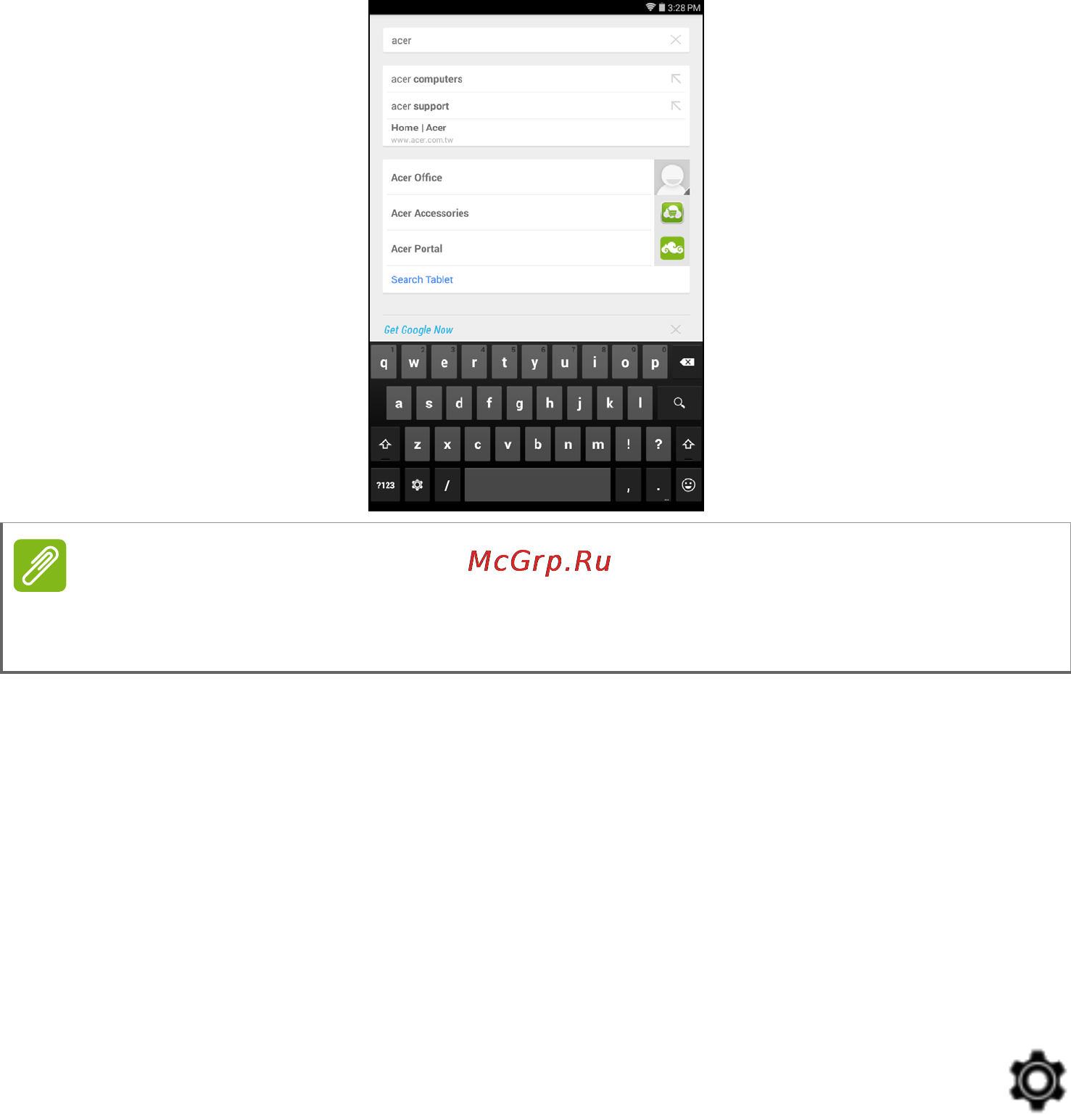 Acer Iconia One B1-810 8