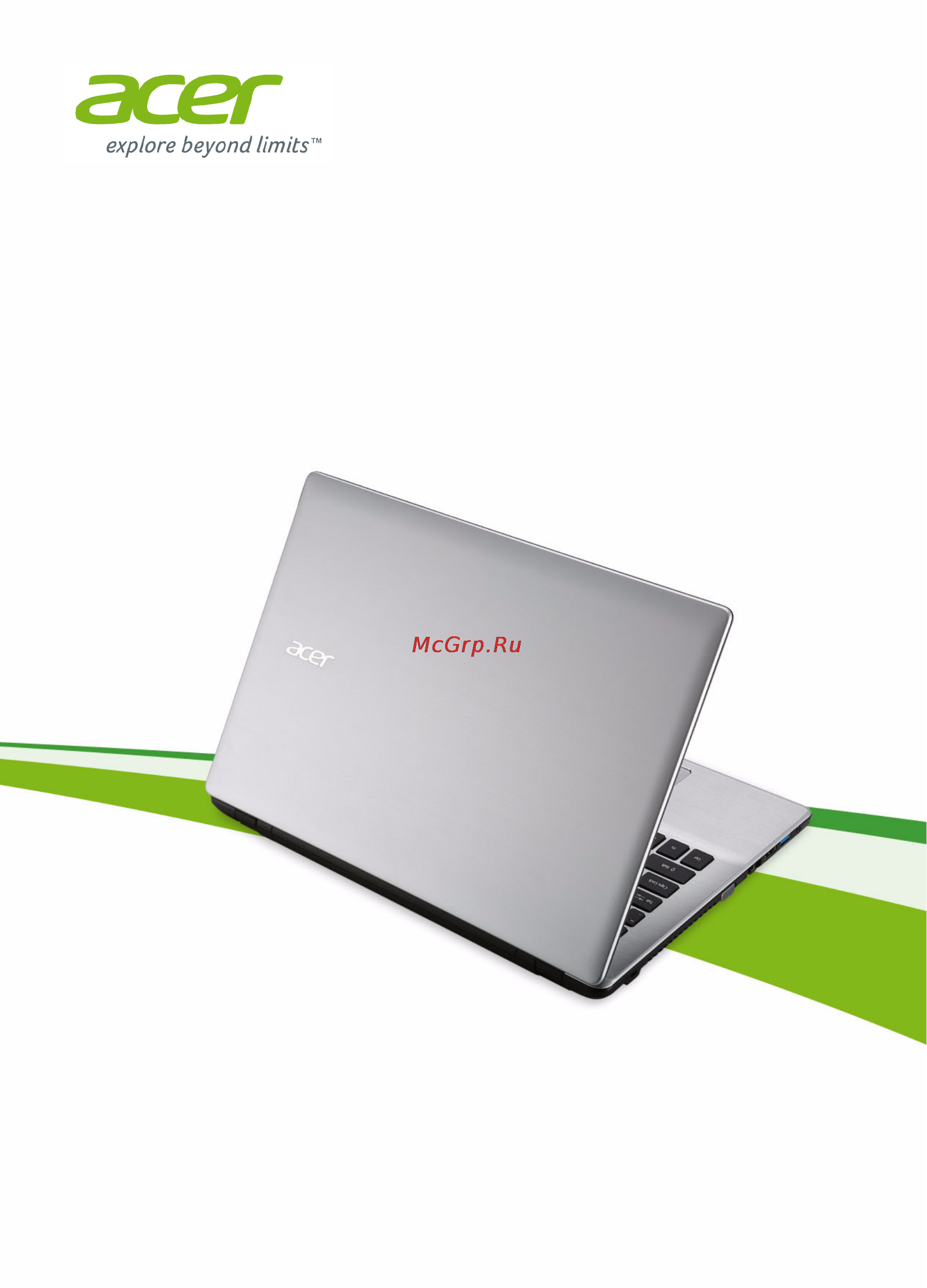Acer Aspire E5-411-P4F2 Инструкция по эксплуатации онлайн